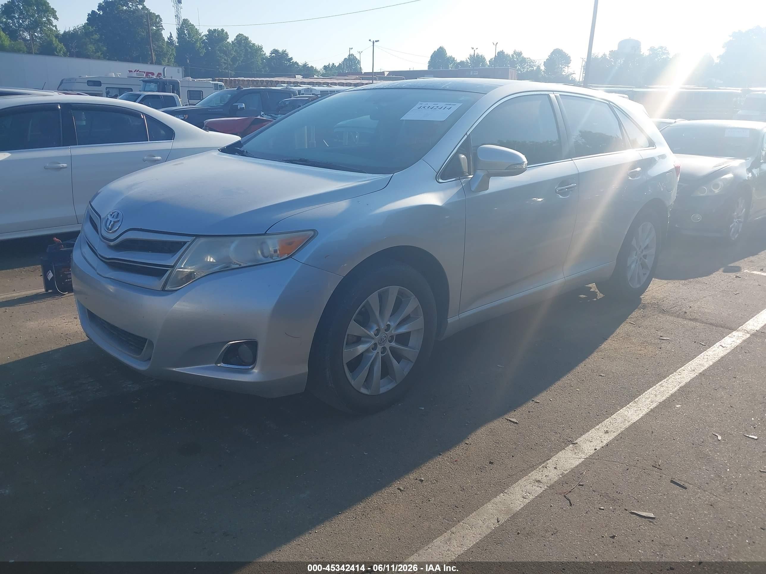 2013 Toyota Venza Xle Серый vin: 4T3ZA3BB3DU072140