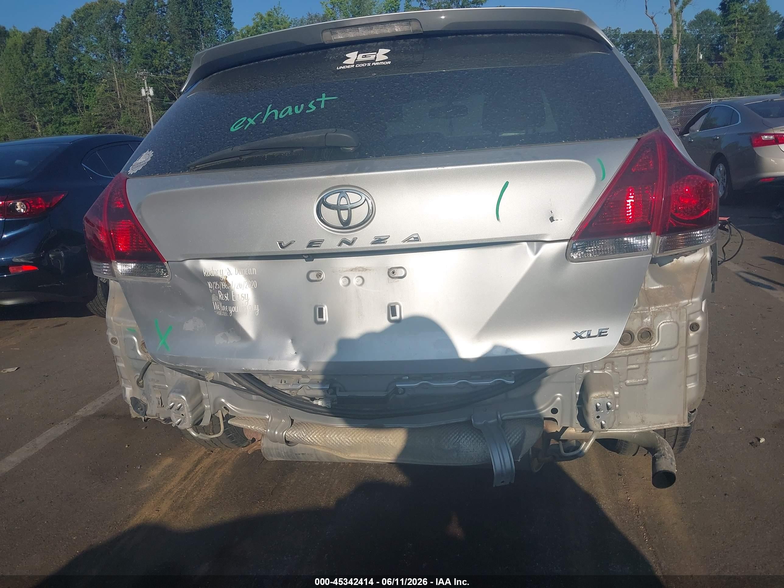 2013 Toyota Venza Xle Серый vin: 4T3ZA3BB3DU072140