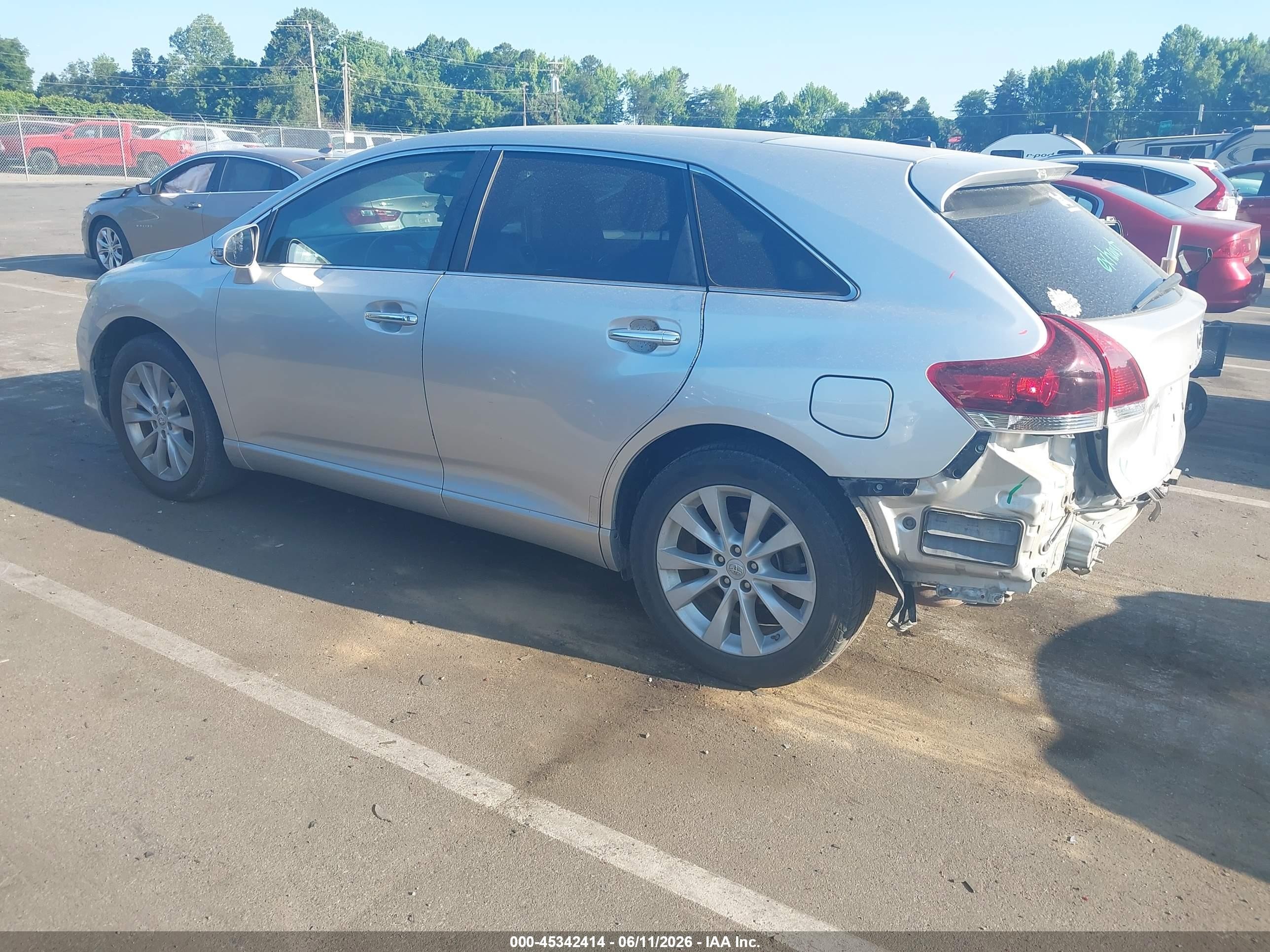 2013 Toyota Venza Xle Серый vin: 4T3ZA3BB3DU072140