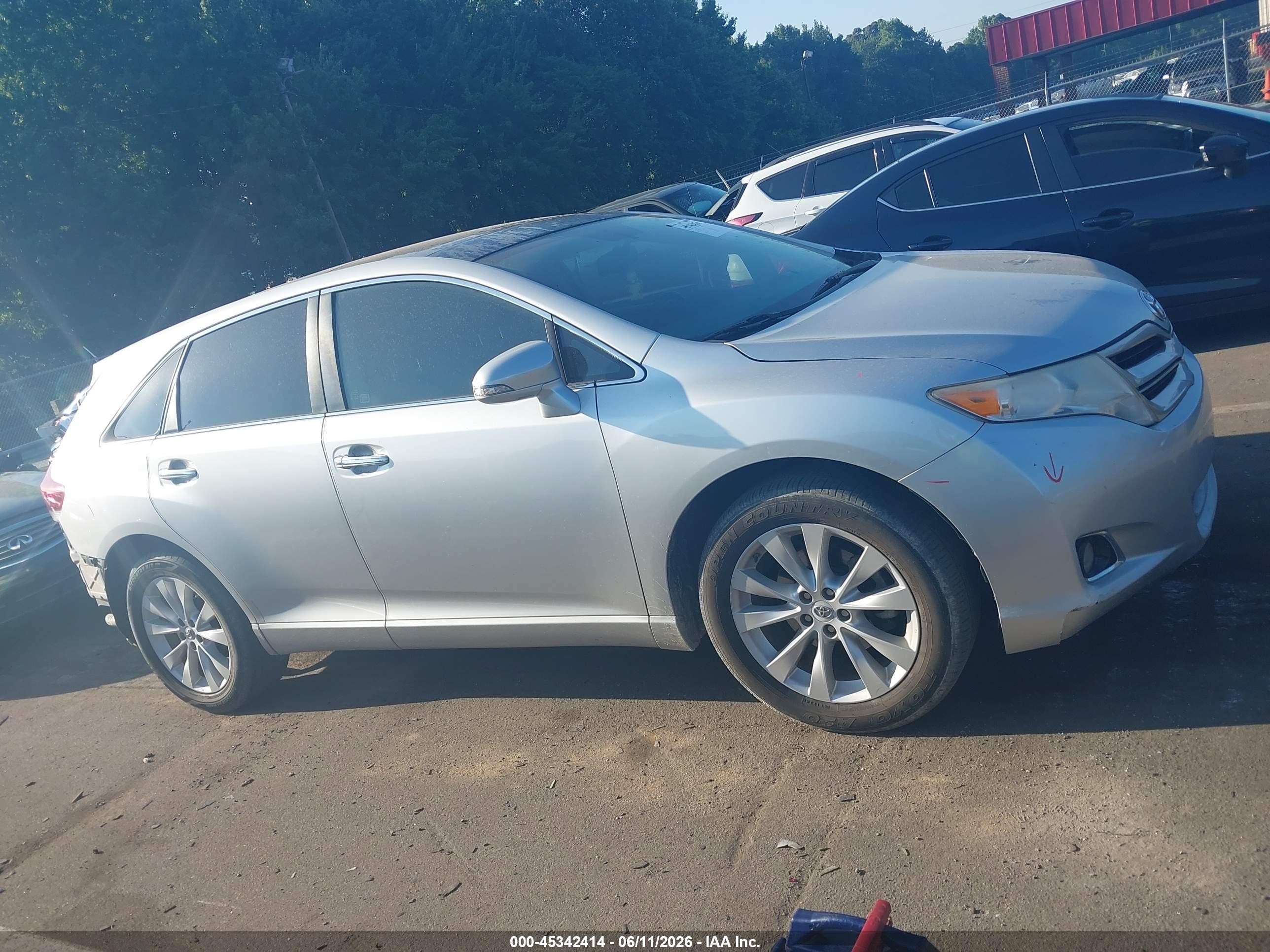 2013 Toyota Venza Xle Серый vin: 4T3ZA3BB3DU072140