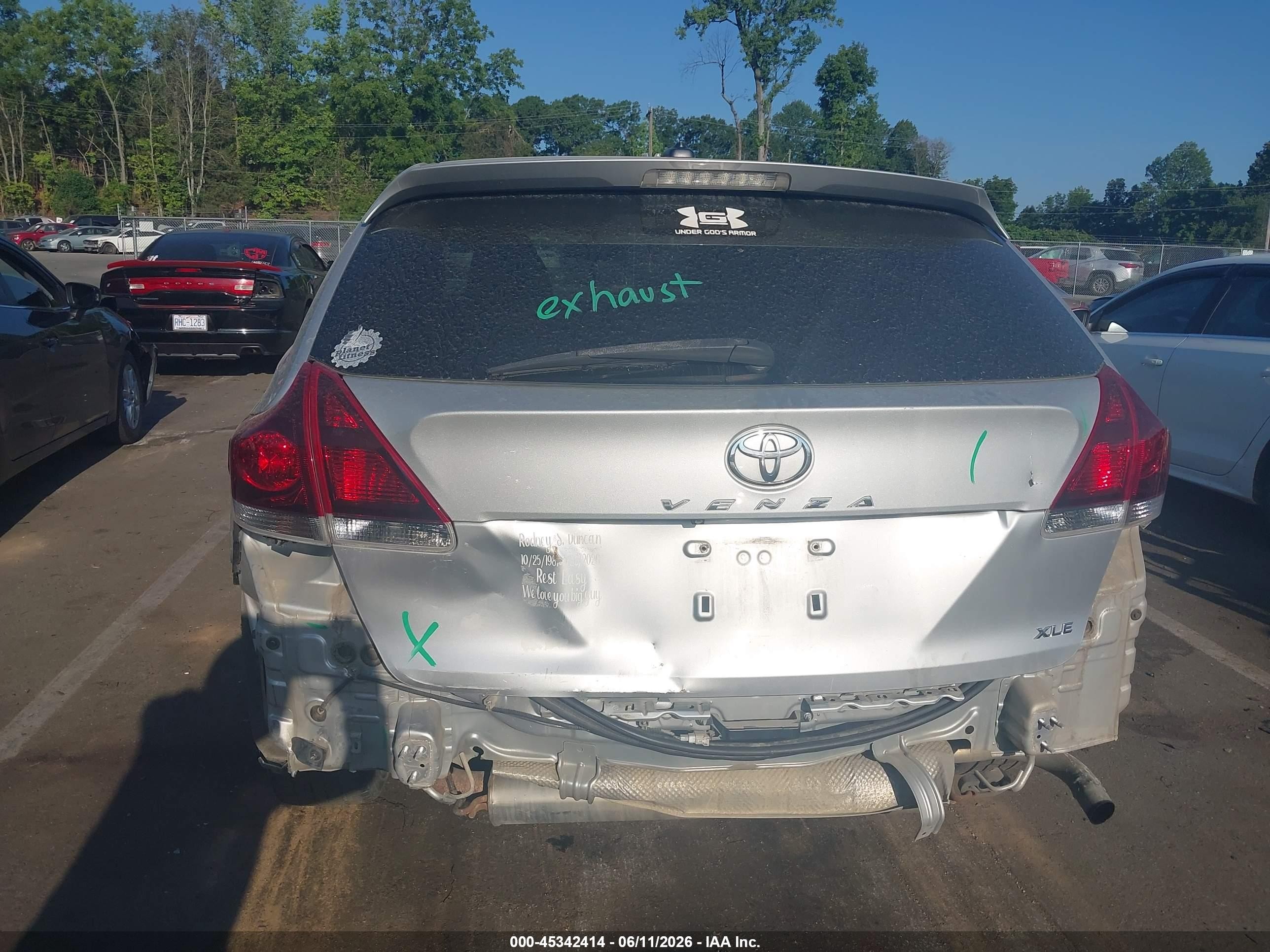 2013 Toyota Venza Xle Серый vin: 4T3ZA3BB3DU072140
