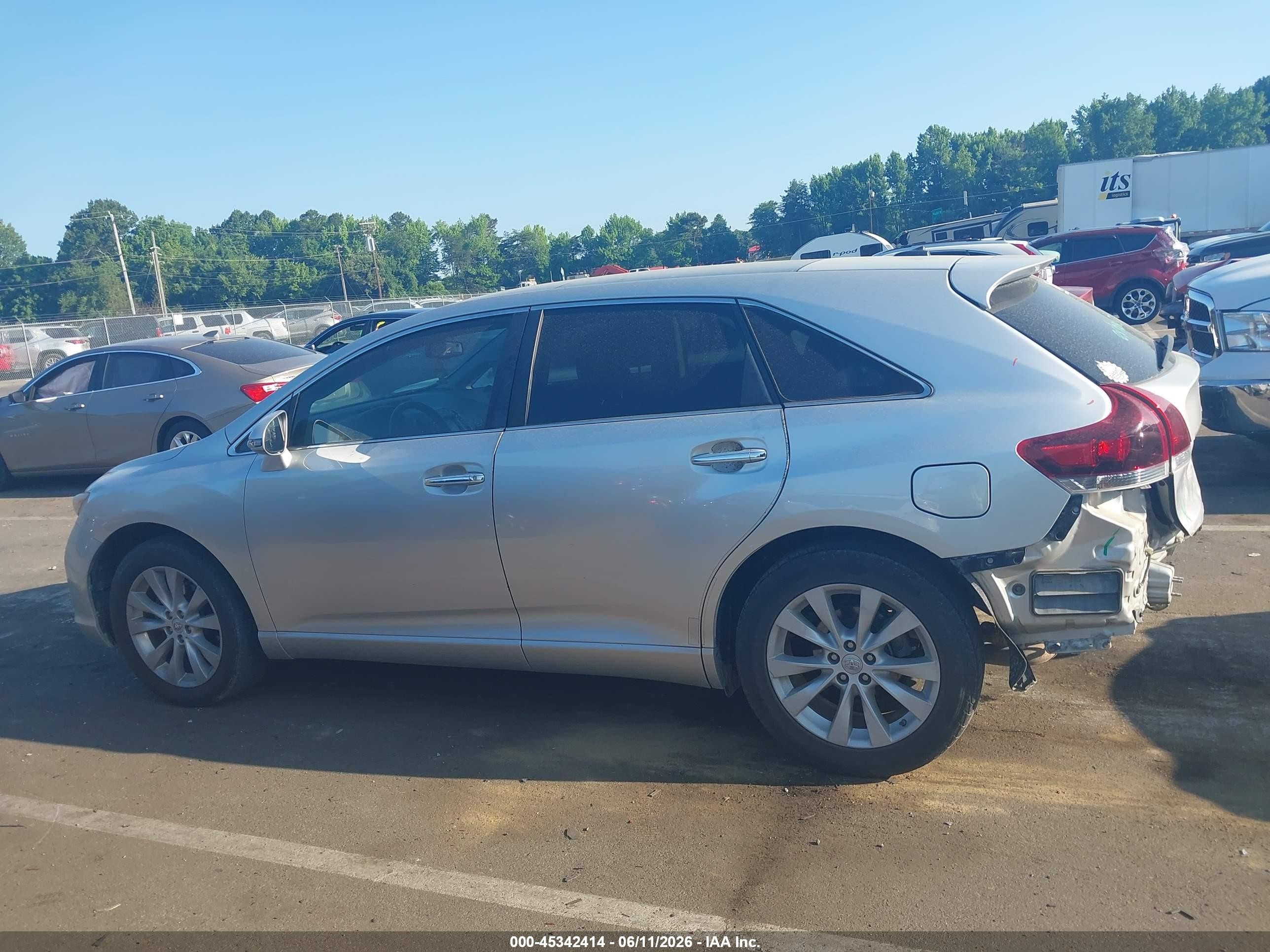 2013 Toyota Venza Xle Серый vin: 4T3ZA3BB3DU072140