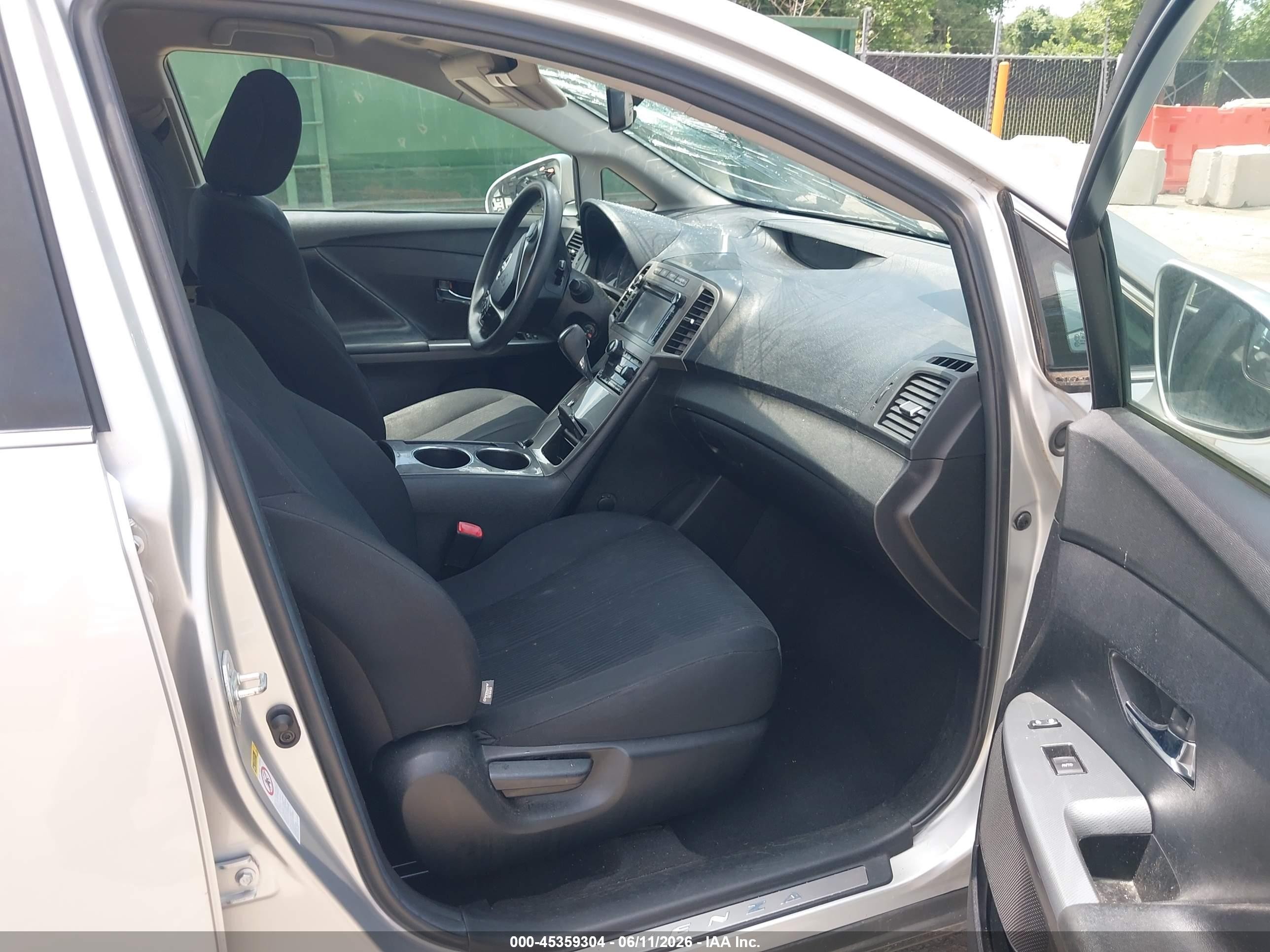 2013 Toyota Venza Le Gray vin: 4T3ZA3BB3DU072963