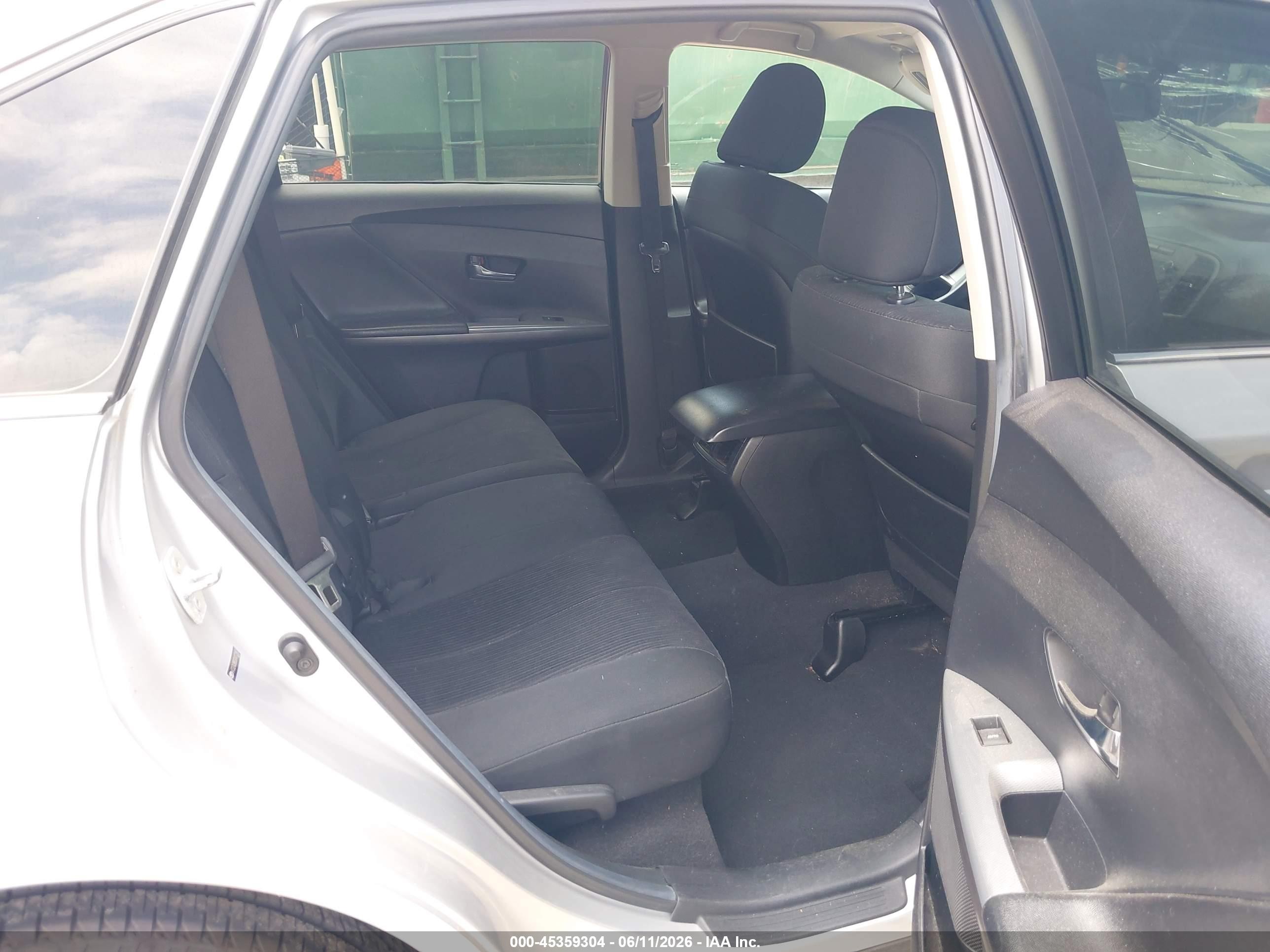 2013 Toyota Venza Le Gray vin: 4T3ZA3BB3DU072963