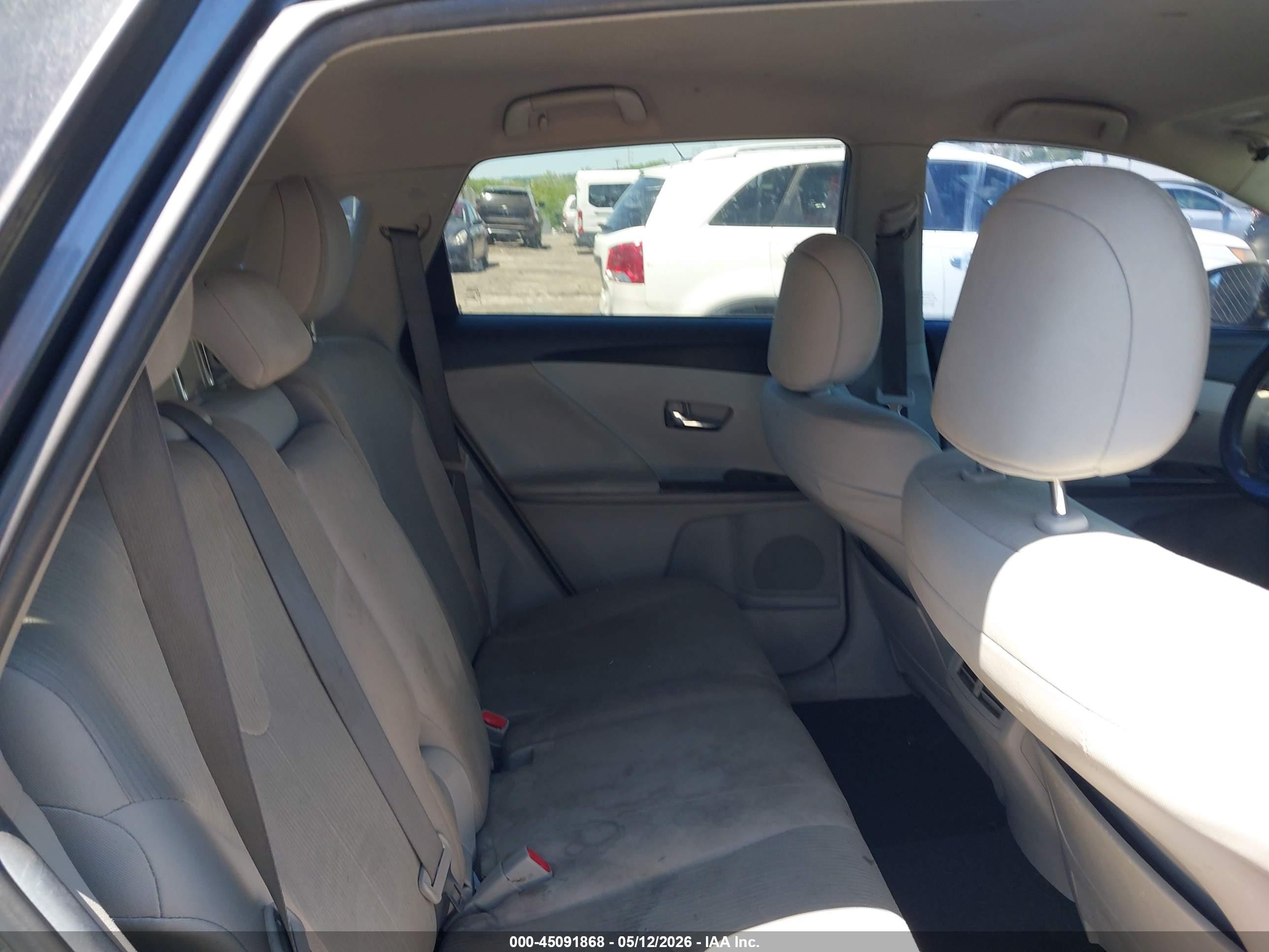 2013 Toyota Venza Le Gray vin: 4T3ZA3BB3DU073532