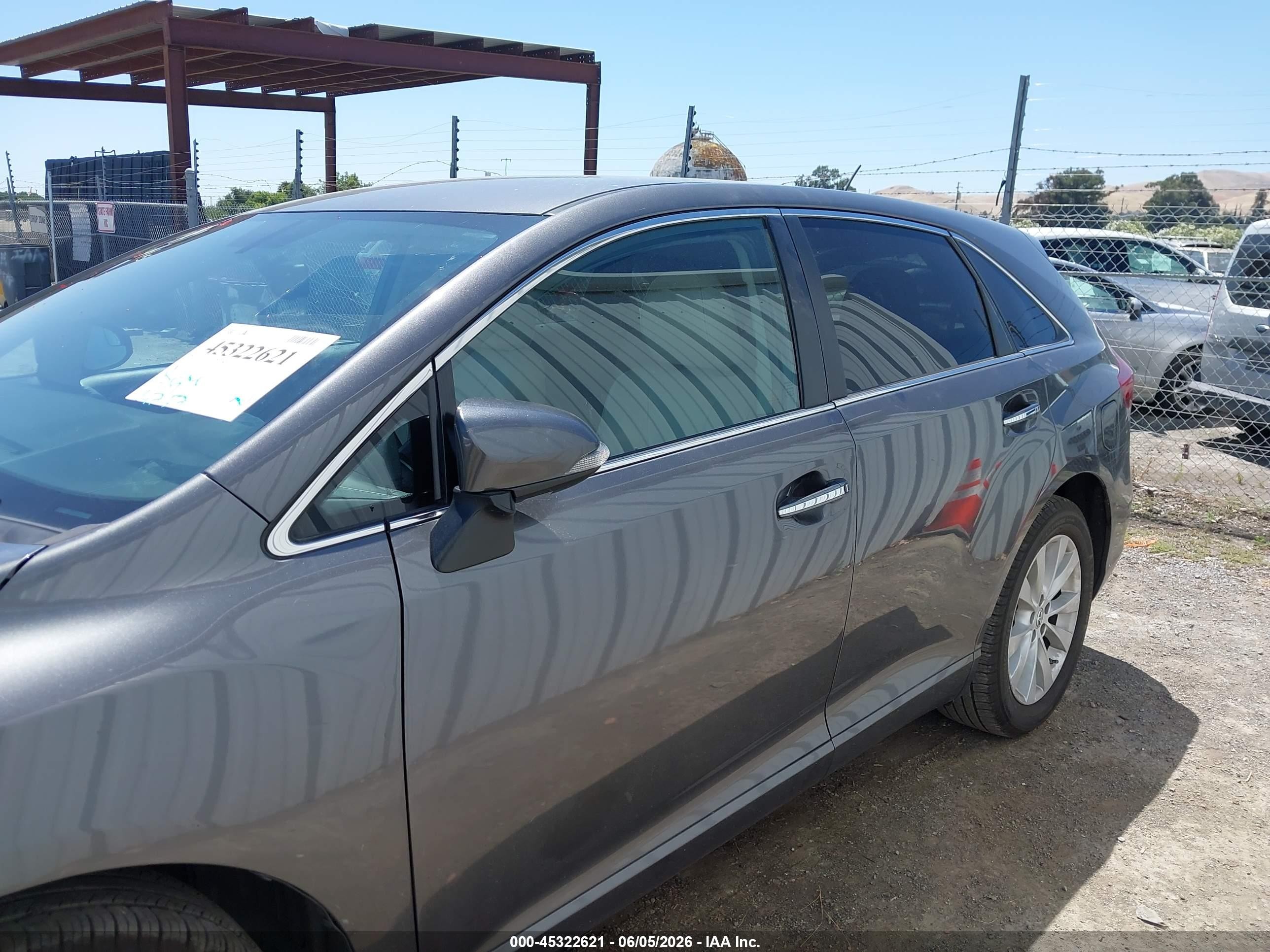 2013 Toyota Venza Xle Gray vin: 4T3ZA3BB3DU074924