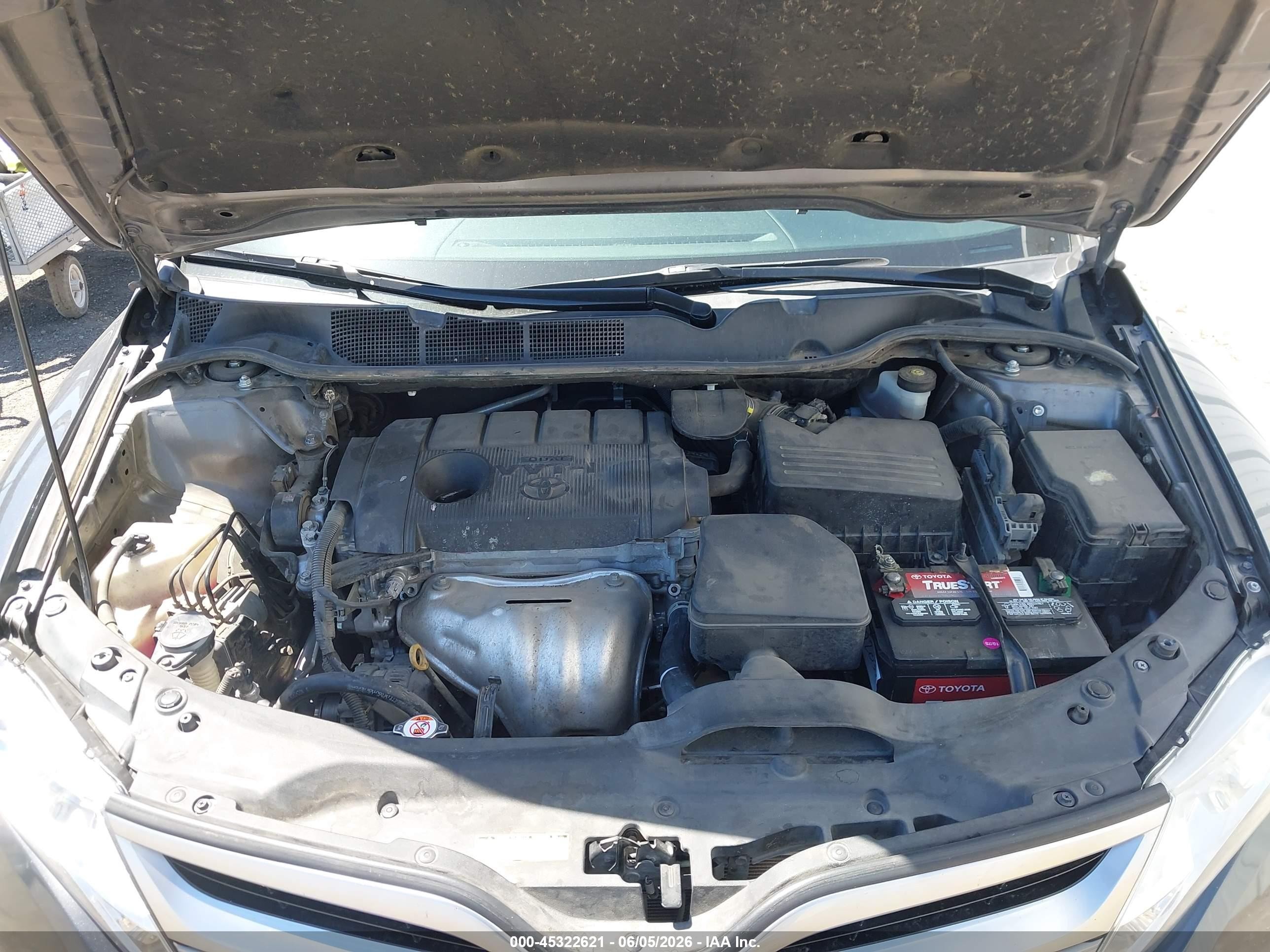 2013 Toyota Venza Xle Gray vin: 4T3ZA3BB3DU074924