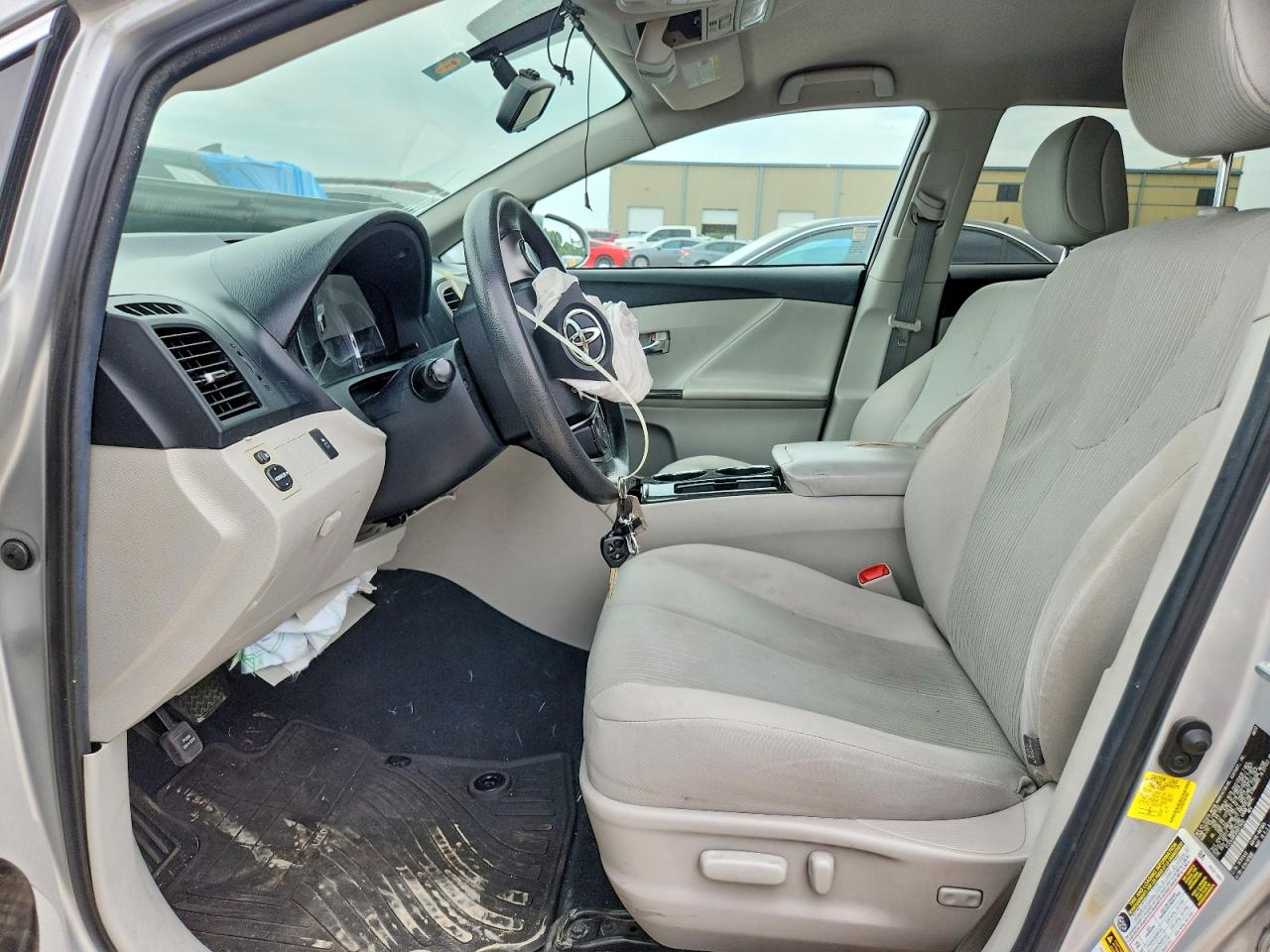 2013 Toyota Venza Le Silver vin: 4T3ZA3BB3DU079492