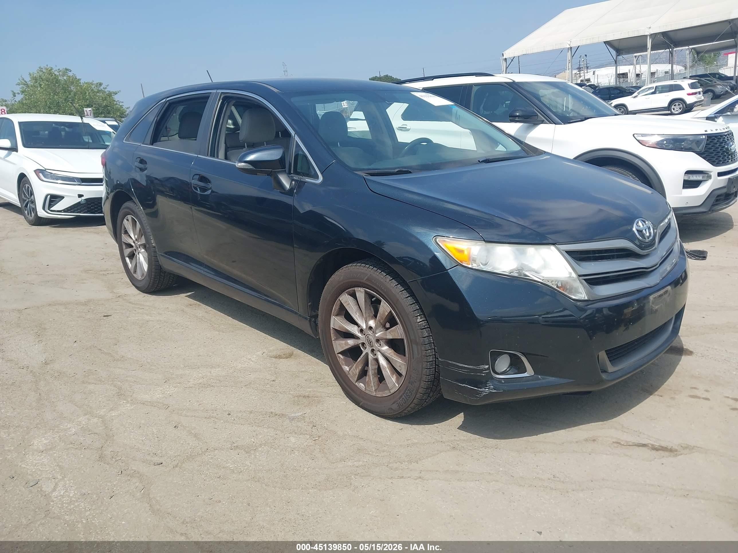 2014 Toyota Venza Le Black vin: 4T3ZA3BB3EU081874