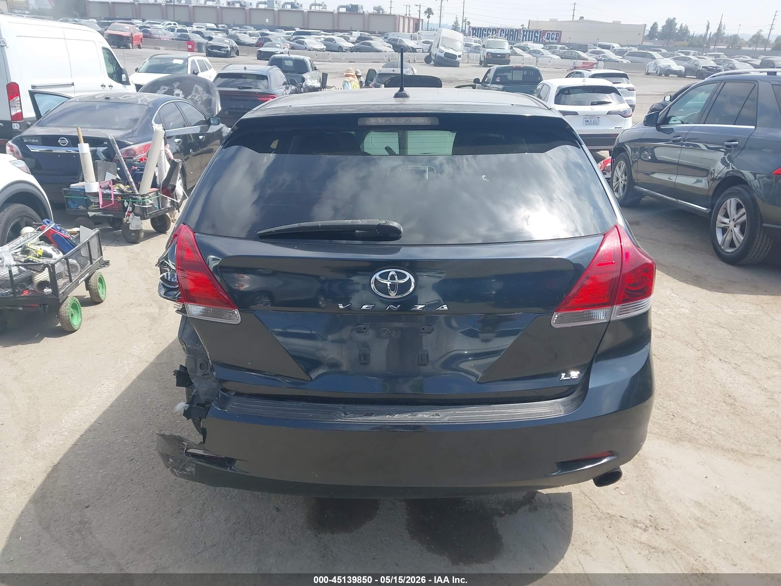 2014 Toyota Venza Le Black vin: 4T3ZA3BB3EU081874