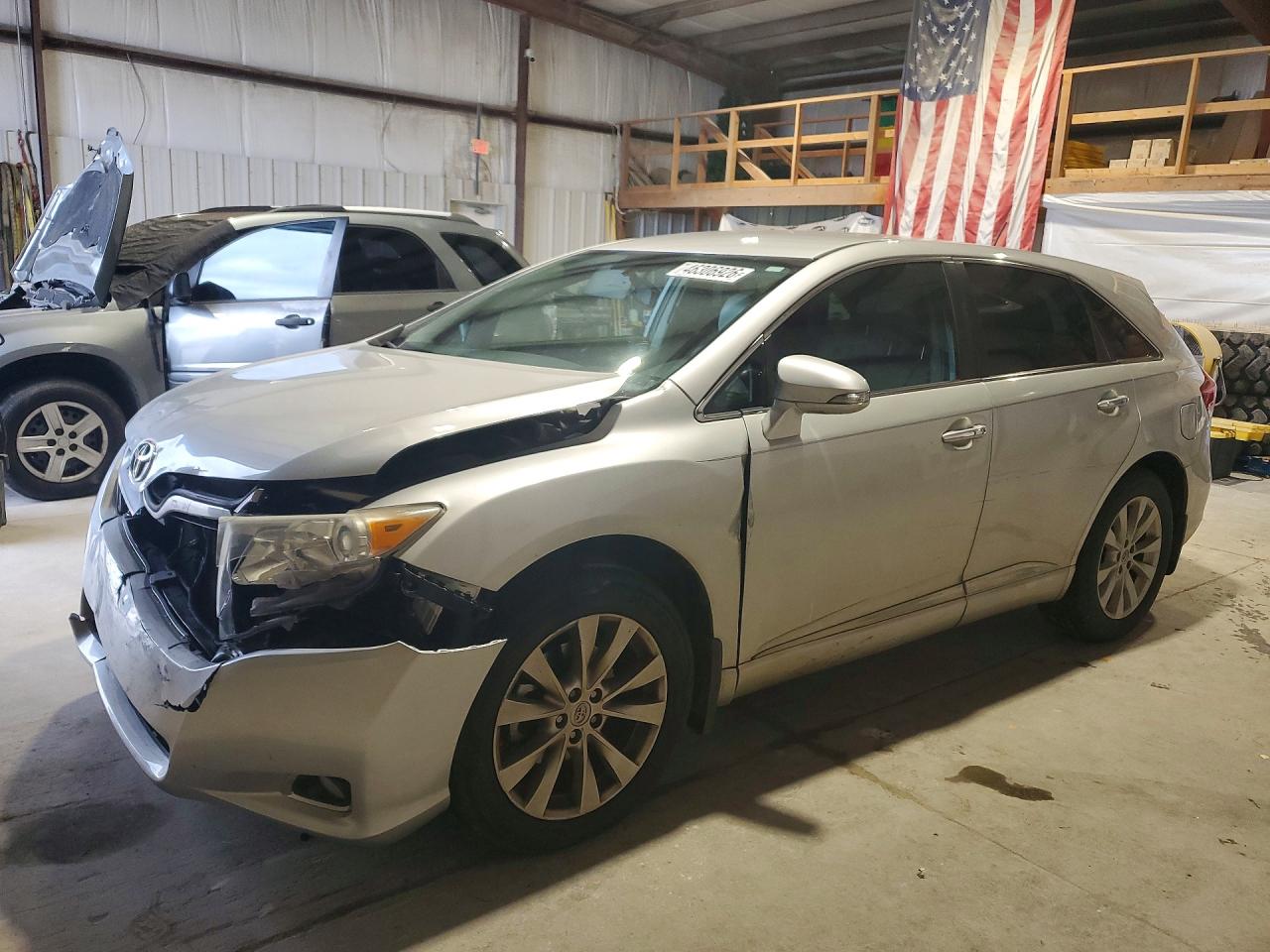 2014 Toyota Venza Xle Серебряный vin: 4T3ZA3BB3EU085746