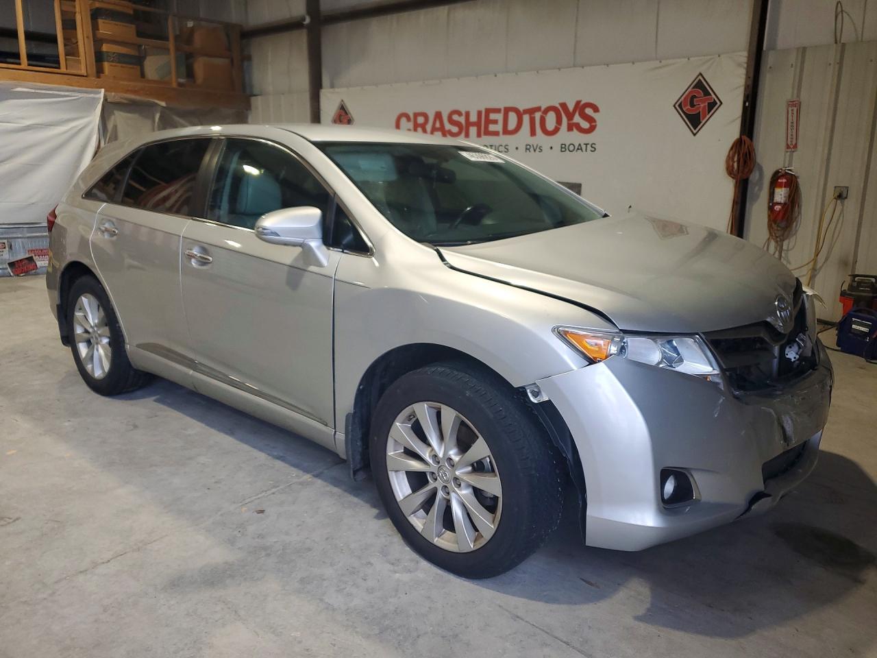 2014 Toyota Venza Xle Silver vin: 4T3ZA3BB3EU085746