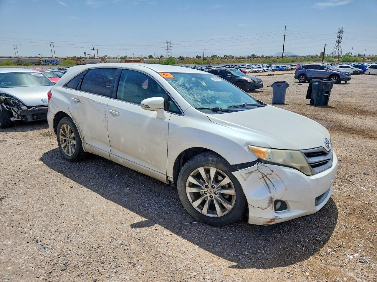 2014 Toyota Venza Le Белый vin: 4T3ZA3BB3EU085889