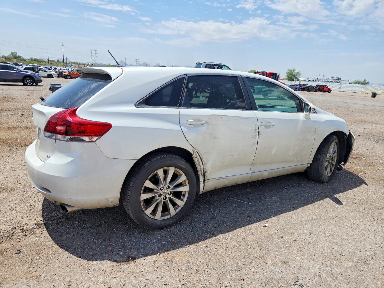 2014 Toyota Venza Le Белый vin: 4T3ZA3BB3EU085889