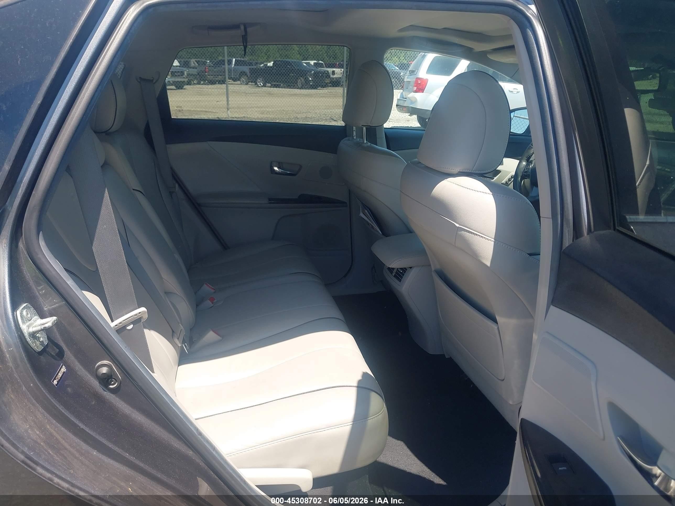 2014 Toyota Venza Xle Gray vin: 4T3ZA3BB3EU086489