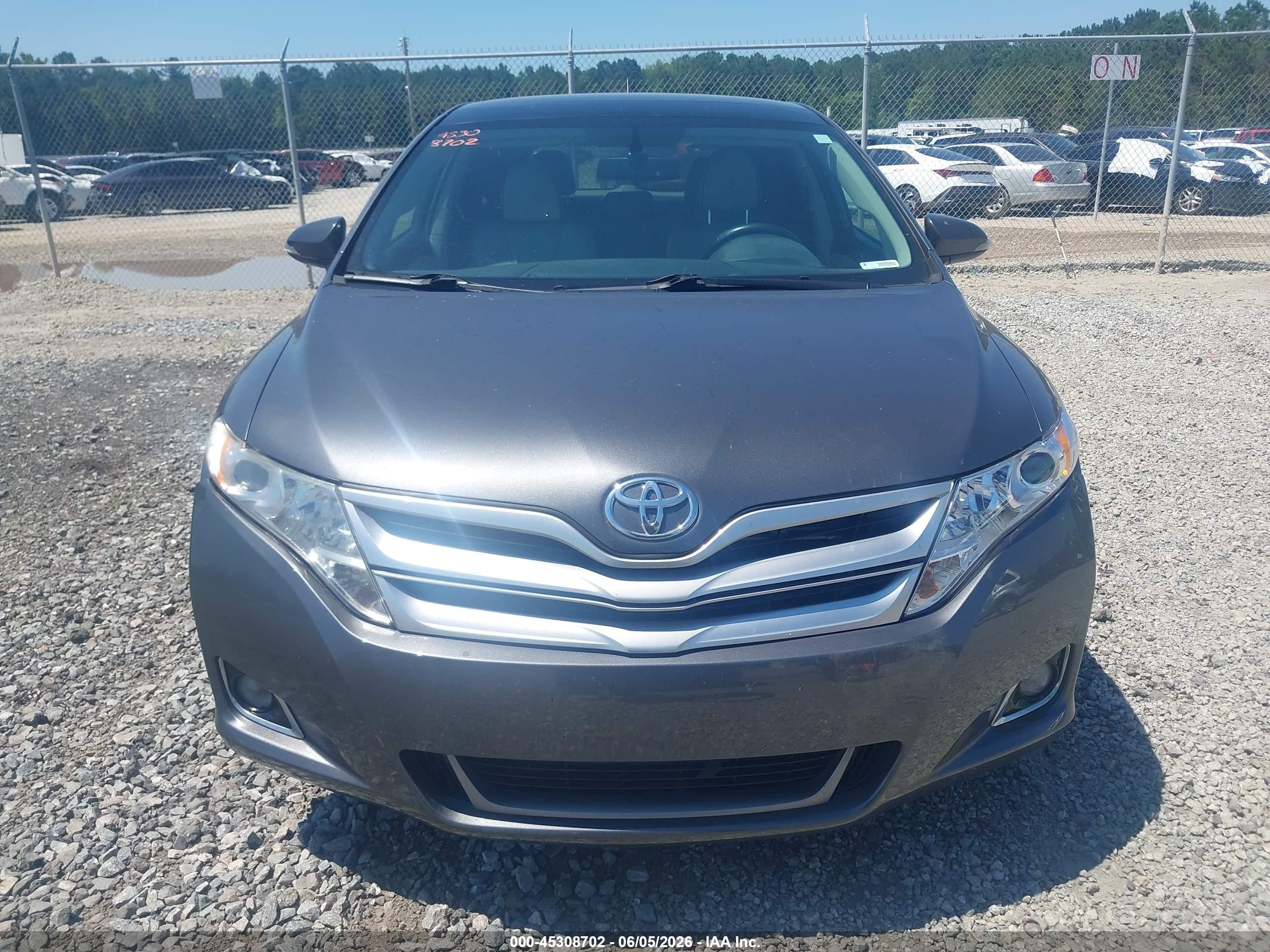 2014 Toyota Venza Xle Gray vin: 4T3ZA3BB3EU086489