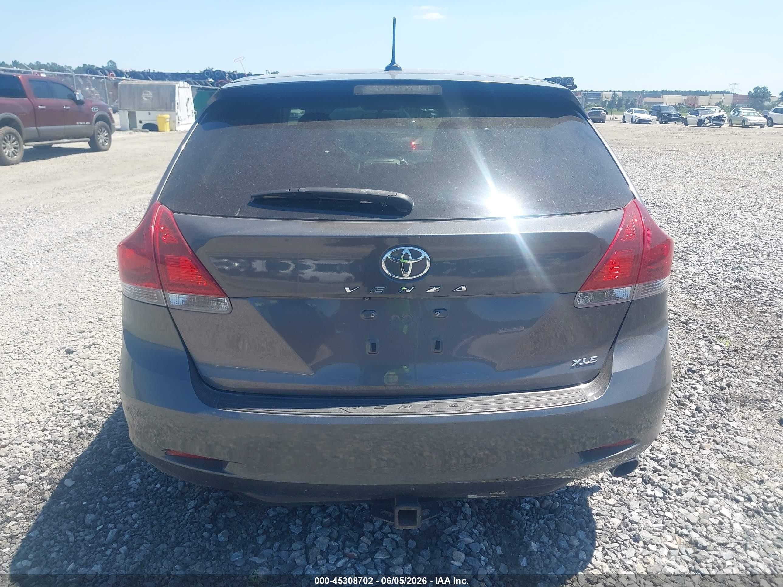2014 Toyota Venza Xle Gray vin: 4T3ZA3BB3EU086489