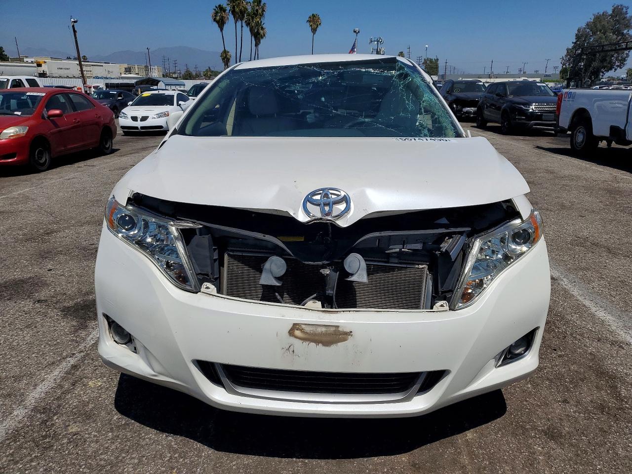 2014 Toyota Venza Le White vin: 4T3ZA3BB3EU088811