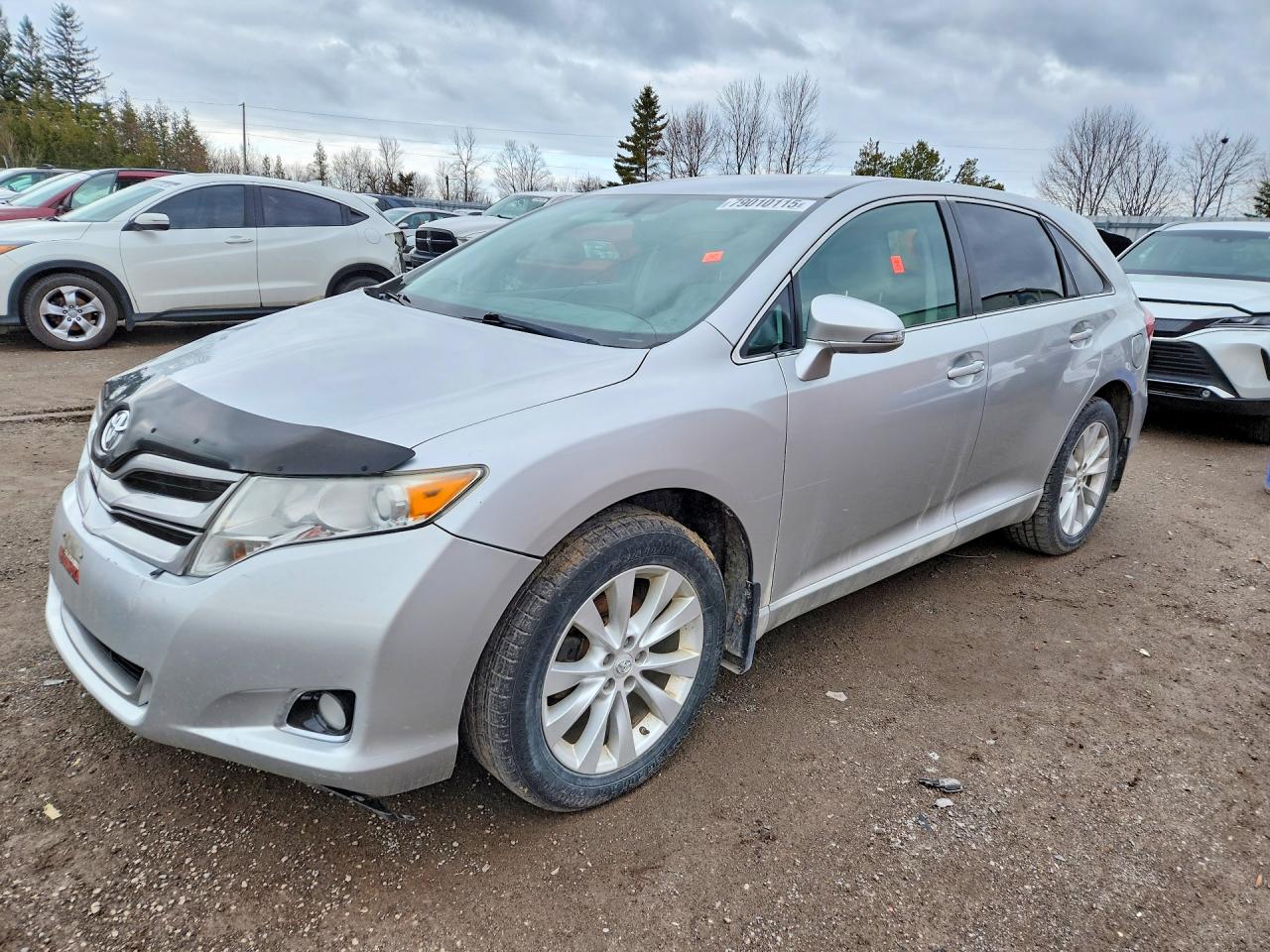 2014 Toyota Venza Le Серебряный vin: 4T3ZA3BB3EU089649