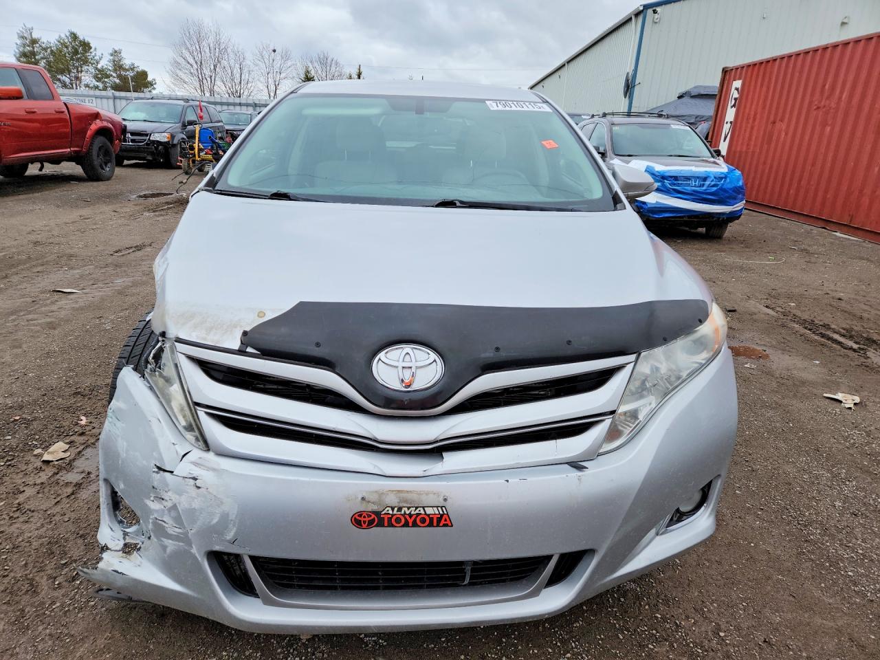 2014 Toyota Venza Le Серебряный vin: 4T3ZA3BB3EU089649