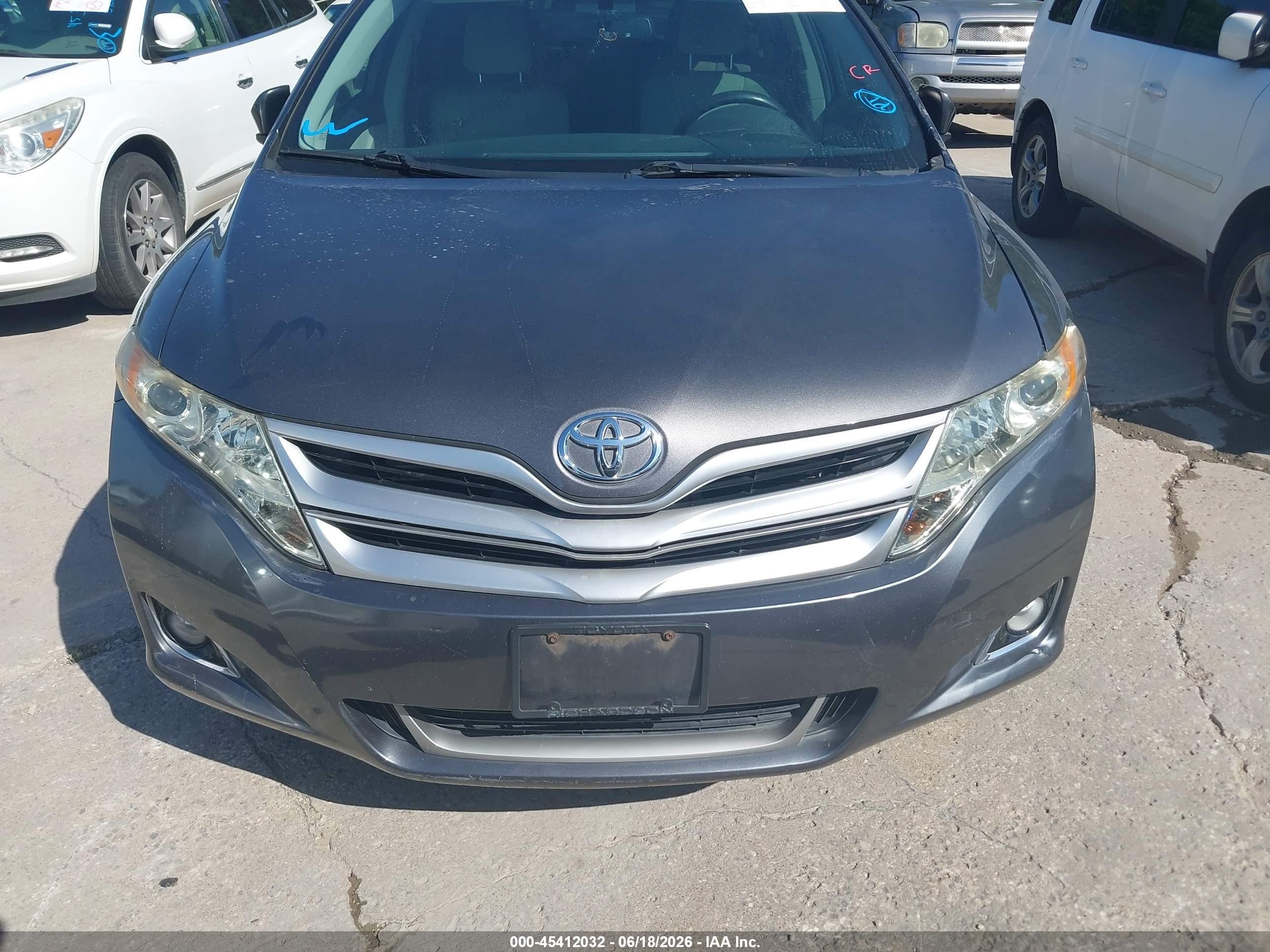 2015 Toyota Venza Le Gray vin: 4T3ZA3BB3FU093363