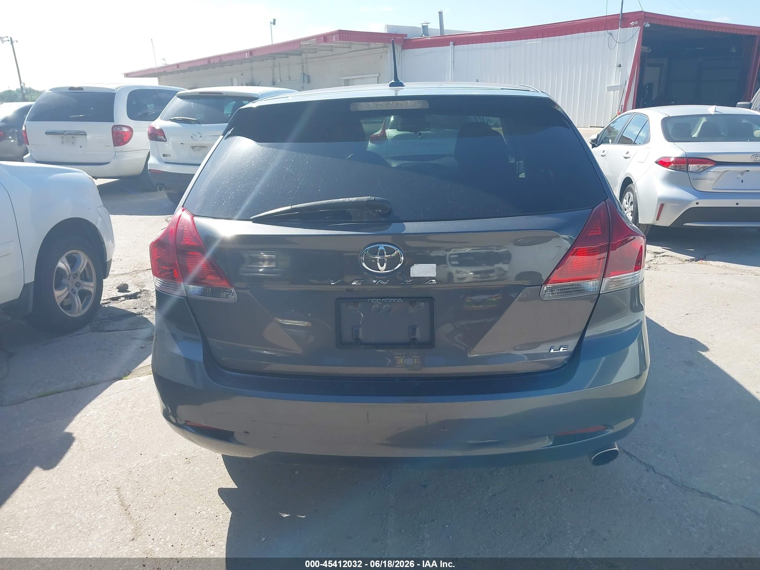 2015 Toyota Venza Le Gray vin: 4T3ZA3BB3FU093363