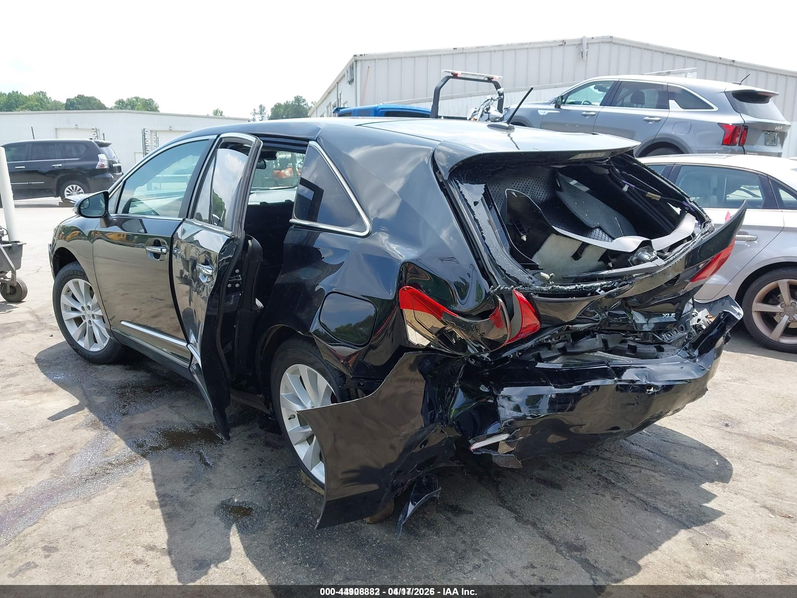 2015 Toyota Venza Xle Черный vin: 4T3ZA3BB3FU097042