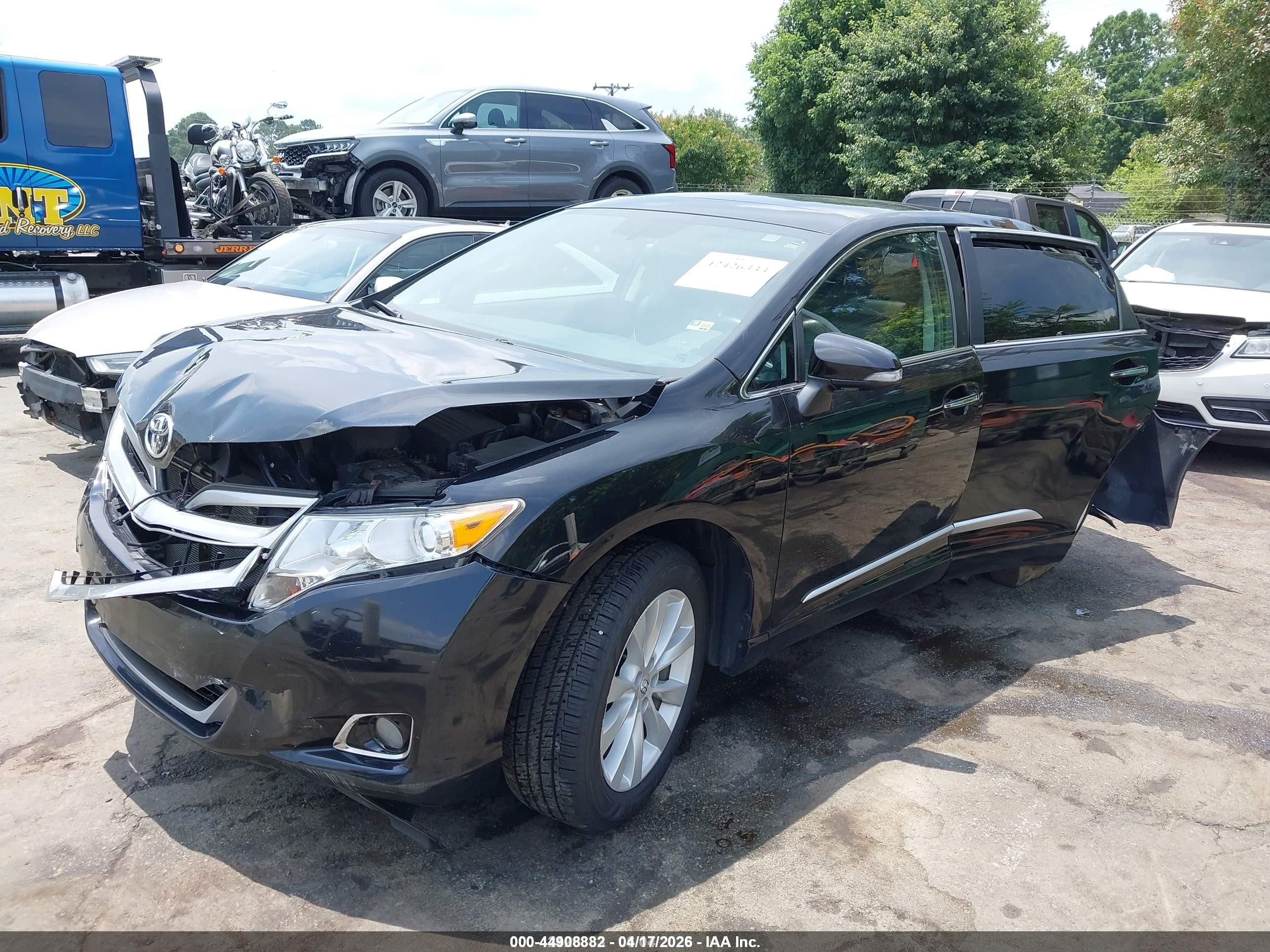 2015 Toyota Venza Xle Черный vin: 4T3ZA3BB3FU097042