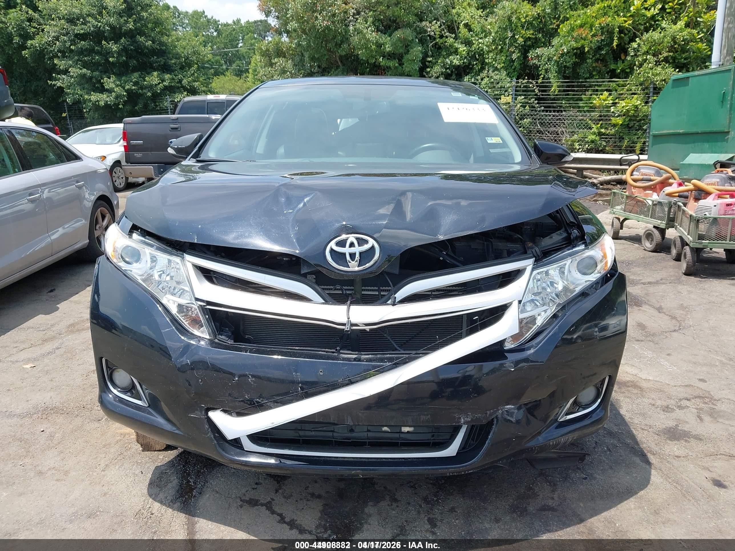 2015 Toyota Venza Xle Черный vin: 4T3ZA3BB3FU097042