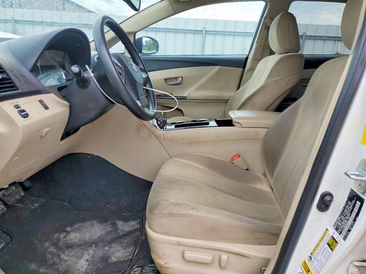 2011 Toyota Venza Fwd 4cyl White vin: 4T3ZA3BB4BU043498