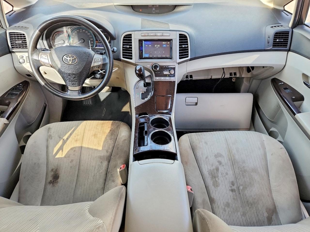 2012 Toyota Venza Le Silver vin: 4T3ZA3BB4CU058150