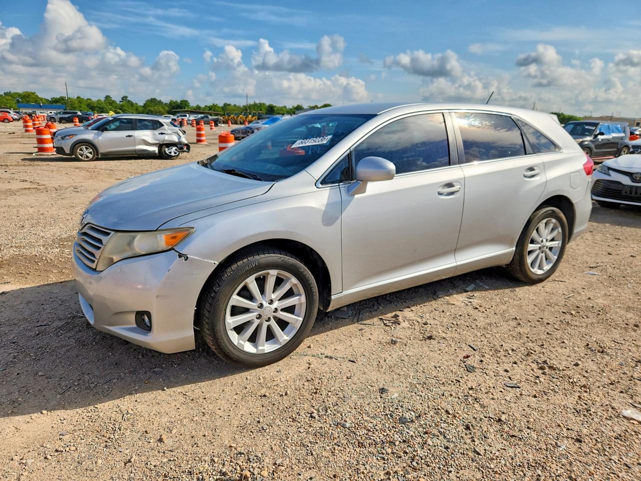 2012 Toyota Venza Le Silver vin: 4T3ZA3BB4CU058150