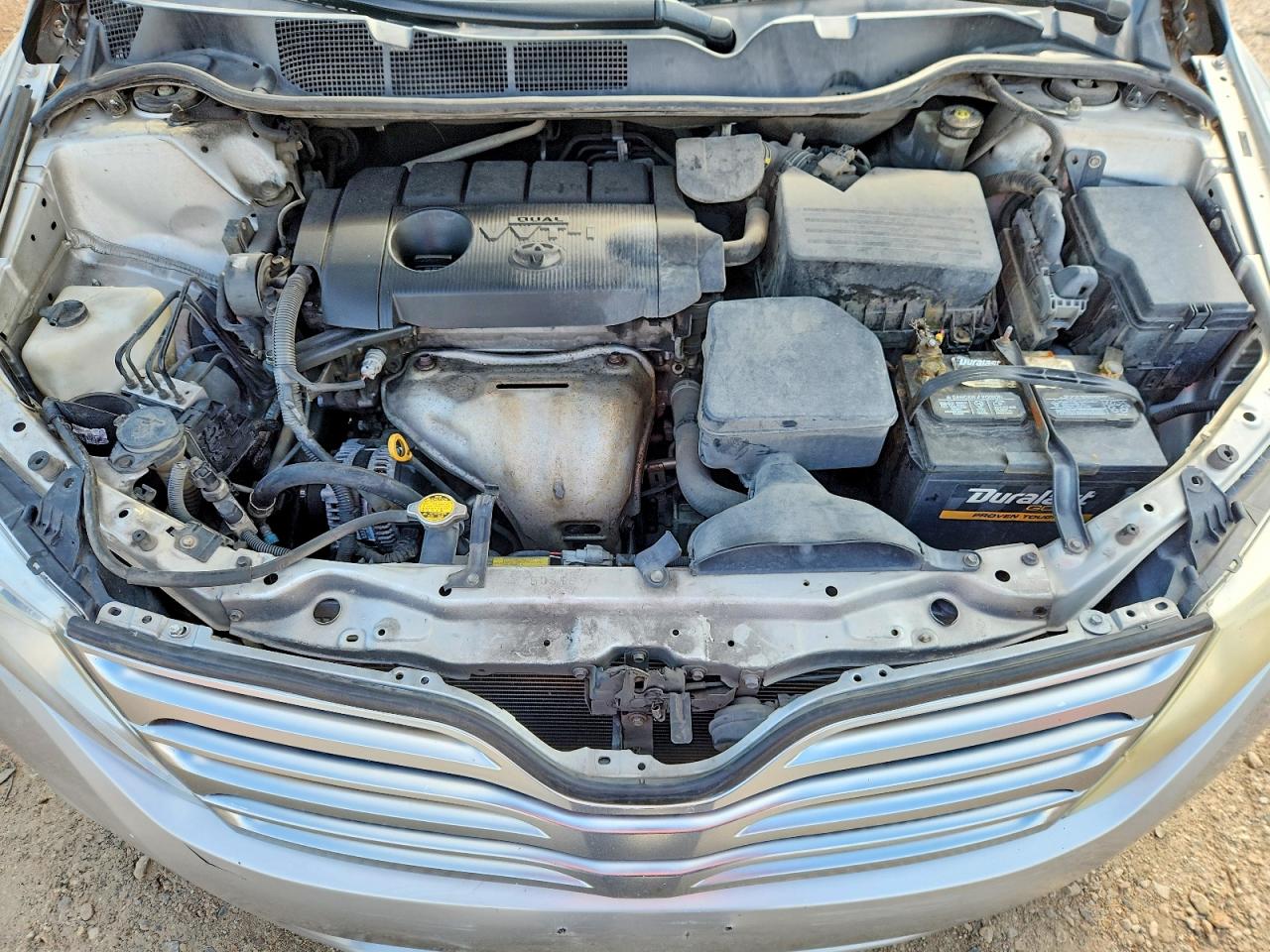 2012 Toyota Venza Le Silver vin: 4T3ZA3BB4CU058150
