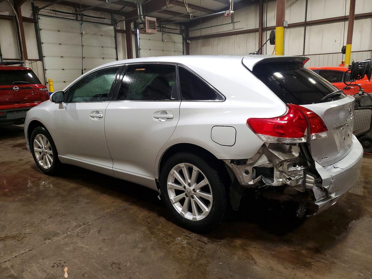 2012 Toyota Venza Le Silver vin: 4T3ZA3BB4CU060416