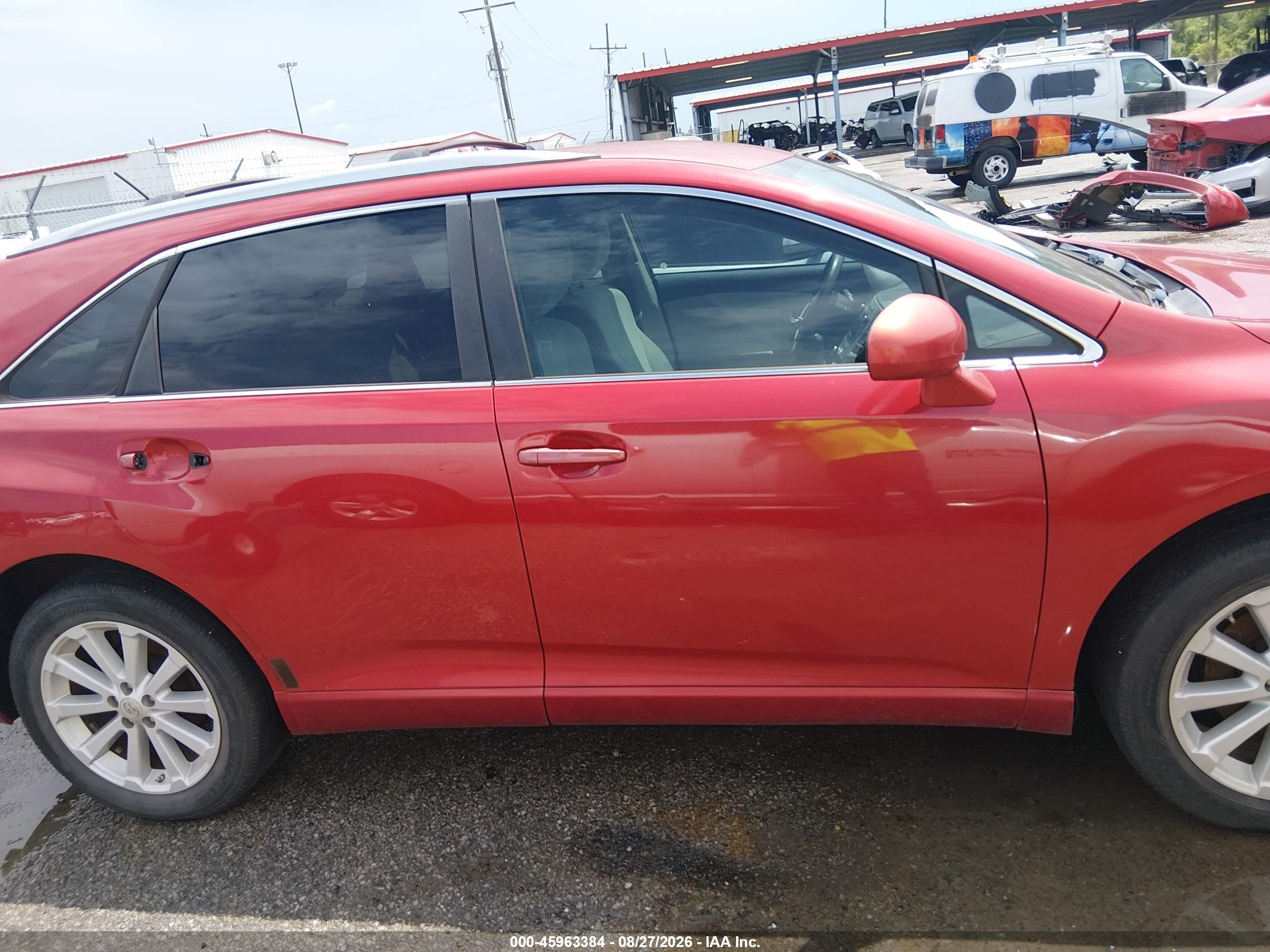 2012 Toyota Venza Le Red vin: 4T3ZA3BB4CU061436
