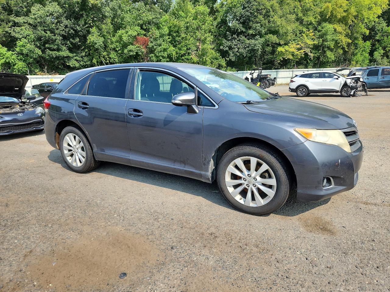 2013 Toyota Venza Le Gray vin: 4T3ZA3BB4DU071434