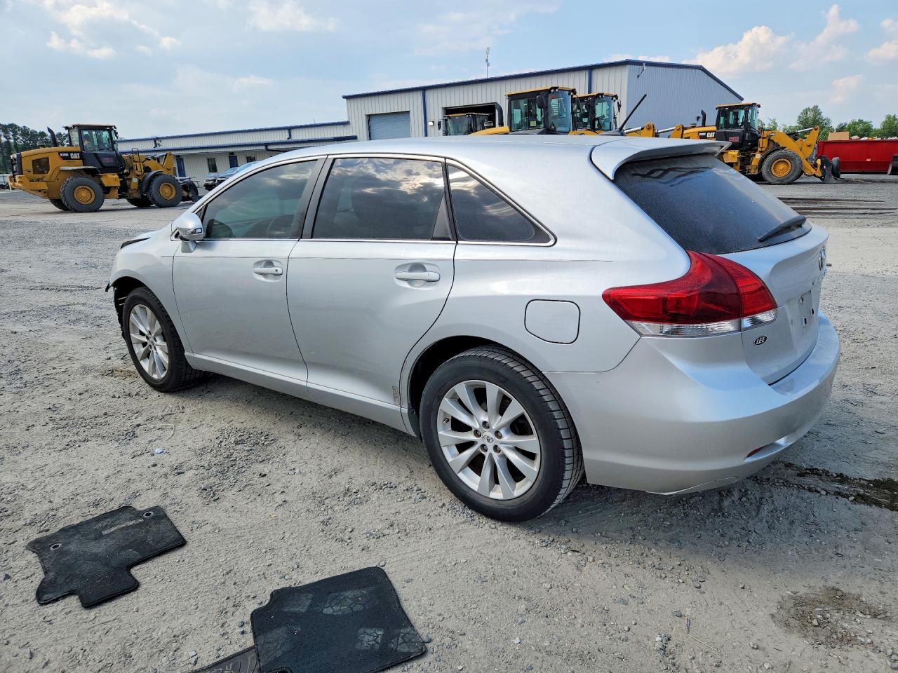2013 Toyota Venza Le Silver vin: 4T3ZA3BB4DU073801