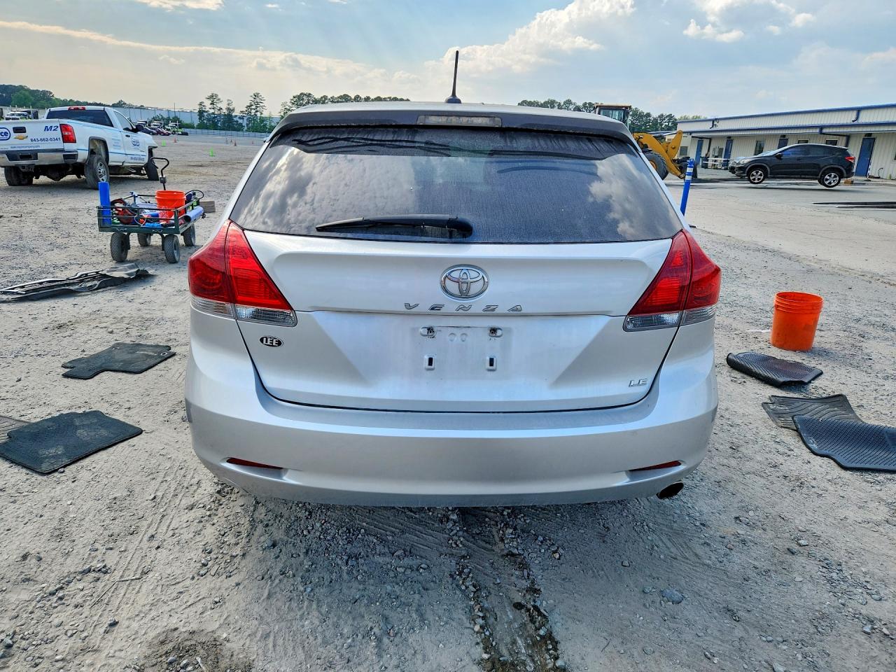 2013 Toyota Venza Le Silver vin: 4T3ZA3BB4DU073801