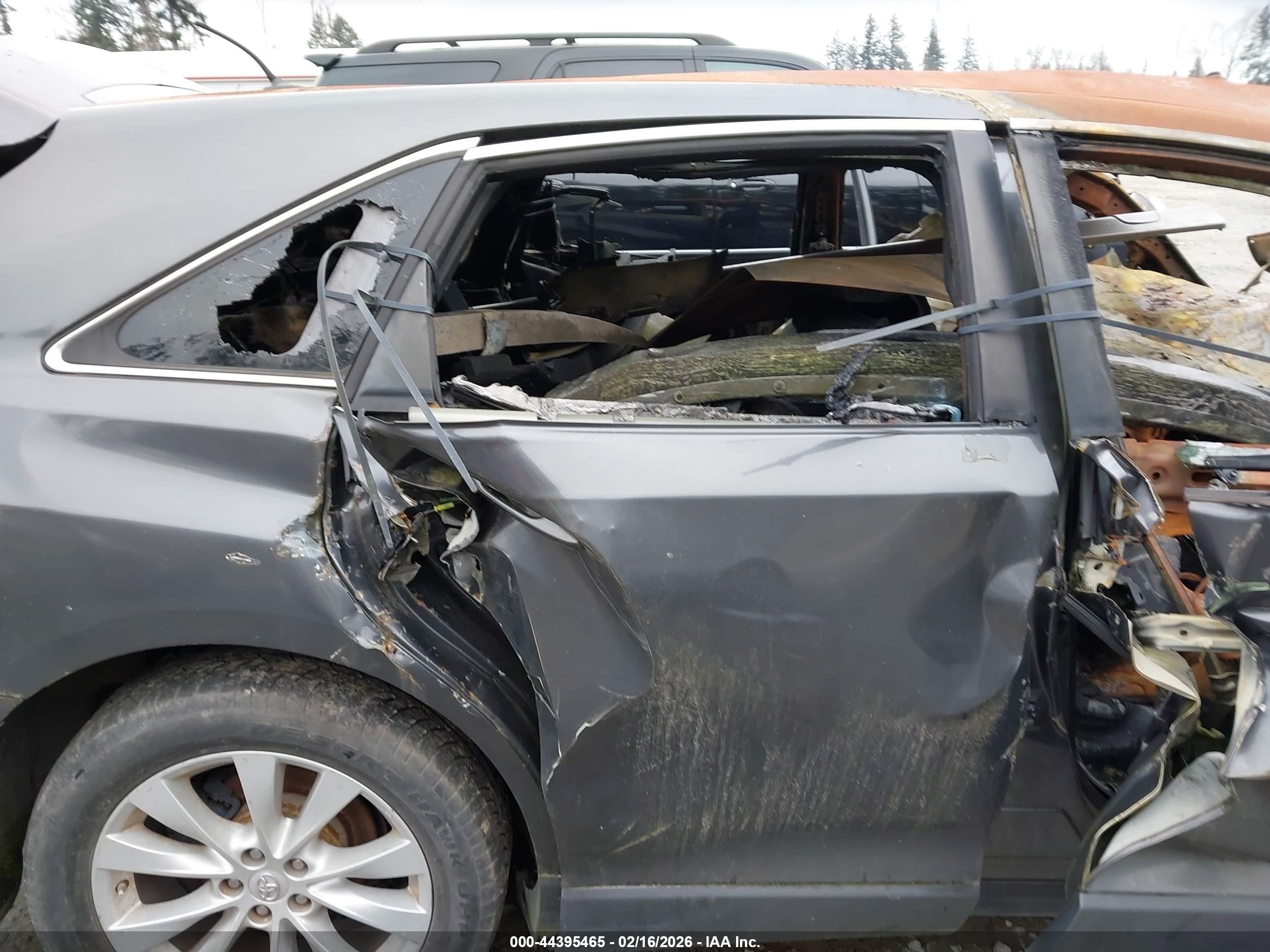 2013 Toyota Venza Le Серый vin: 4T3ZA3BB4DU076116