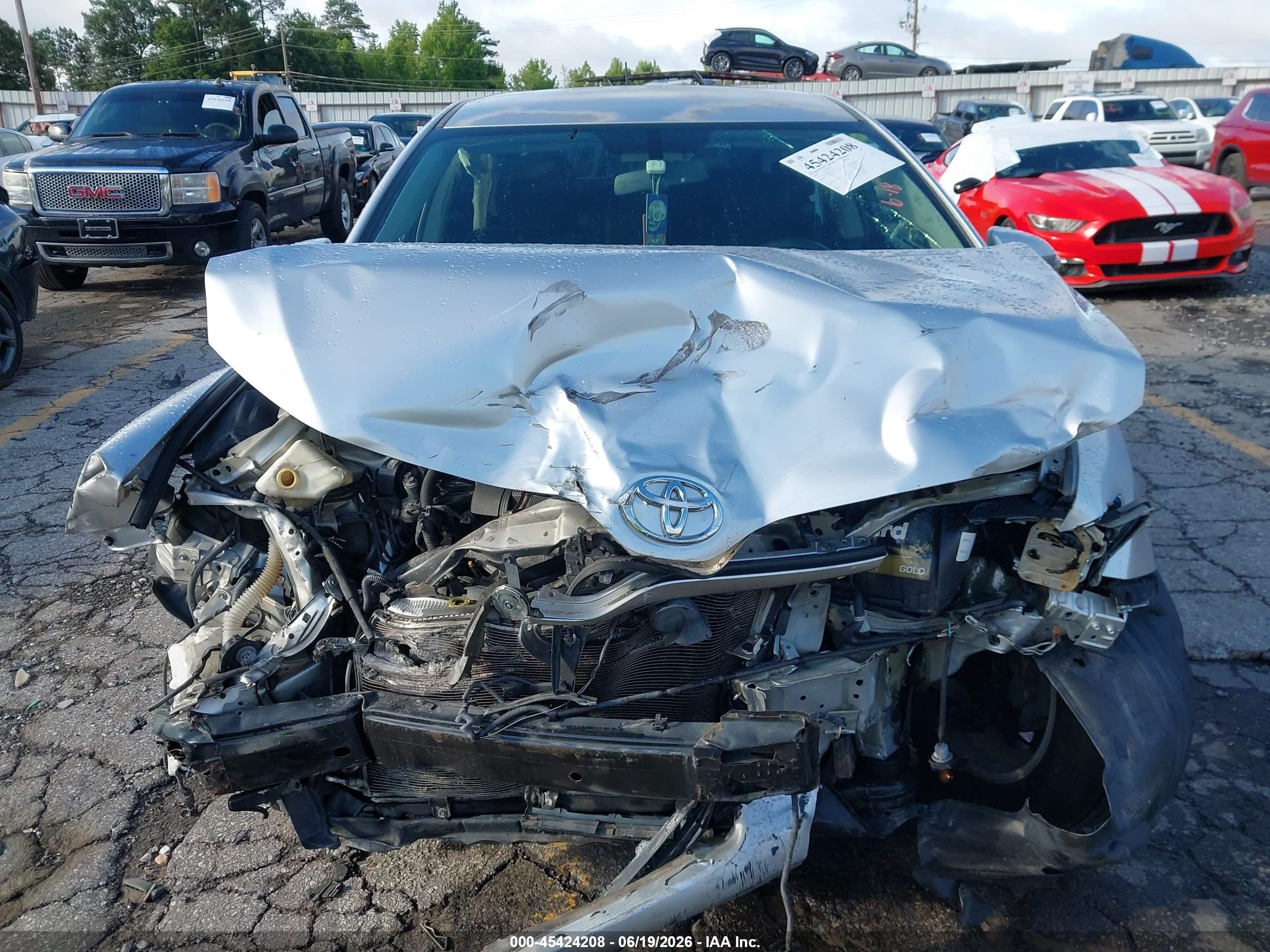2013 Toyota Venza Le Silver vin: 4T3ZA3BB4DU079162