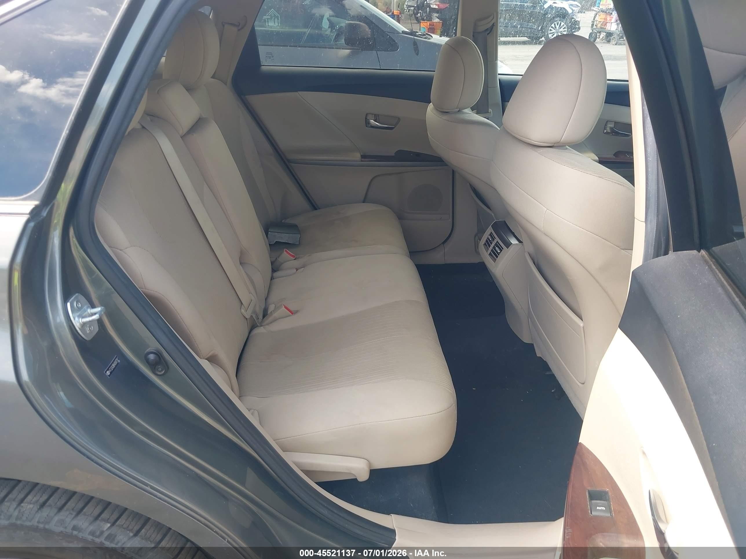 2013 Toyota Venza Le Blue vin: 4T3ZA3BB4DU079212