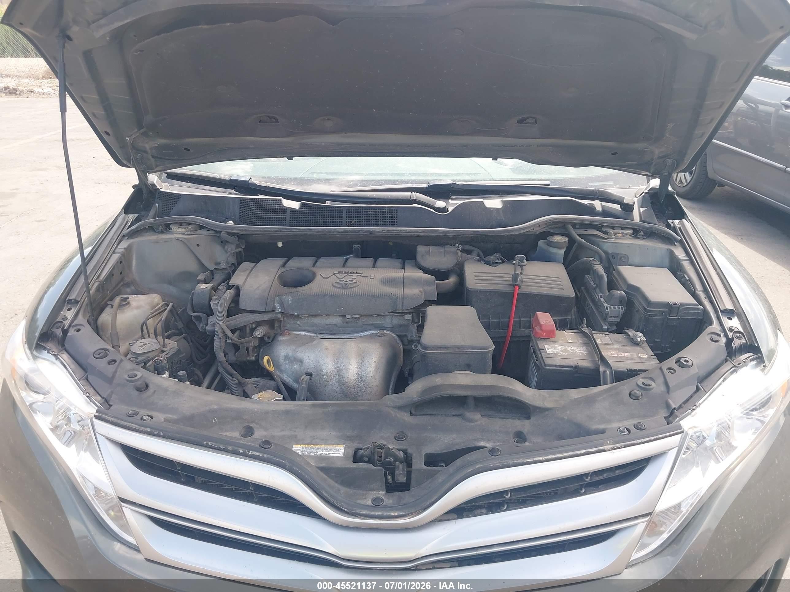 2013 Toyota Venza Le Blue vin: 4T3ZA3BB4DU079212
