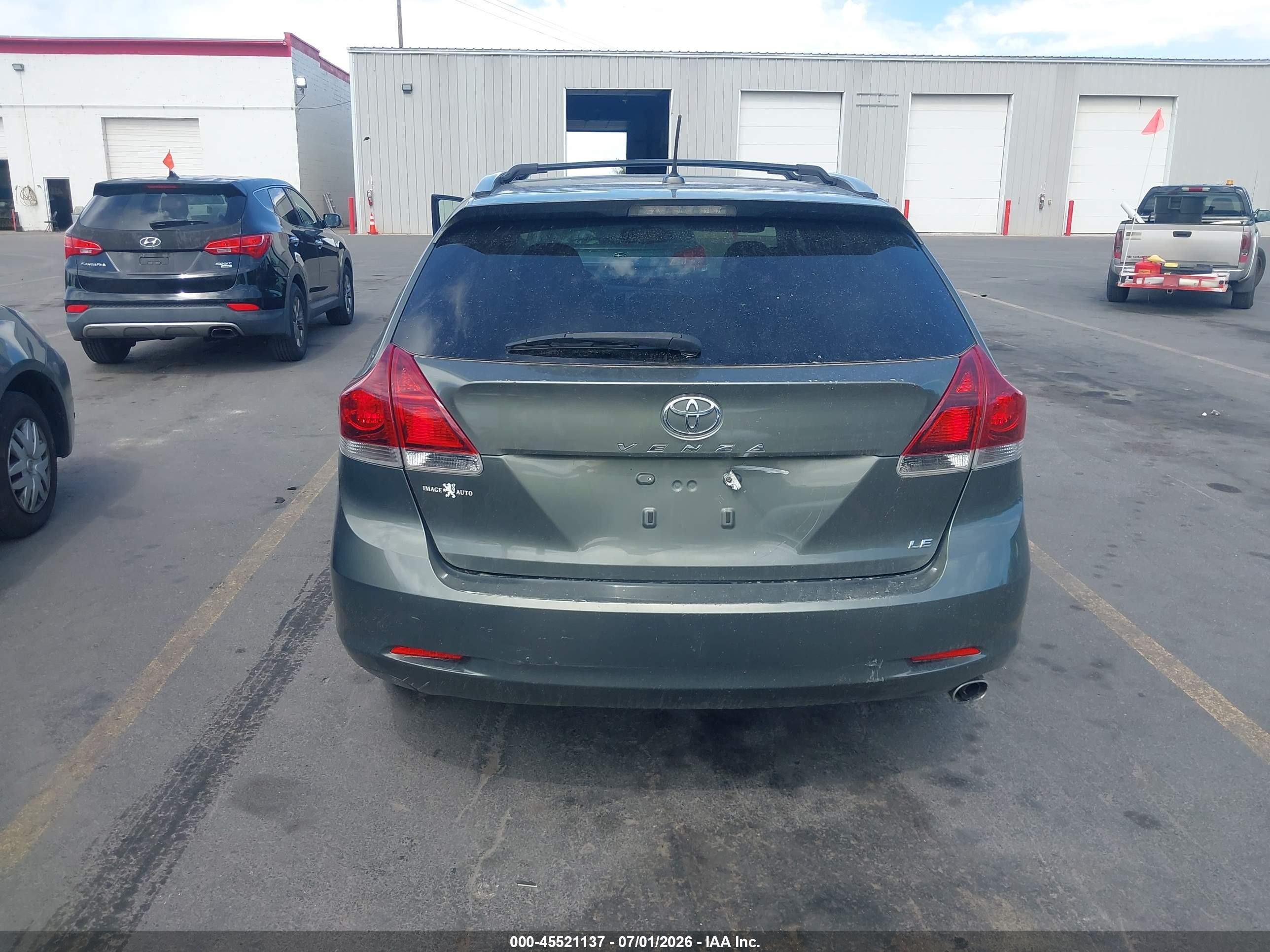 2013 Toyota Venza Le Blue vin: 4T3ZA3BB4DU079212