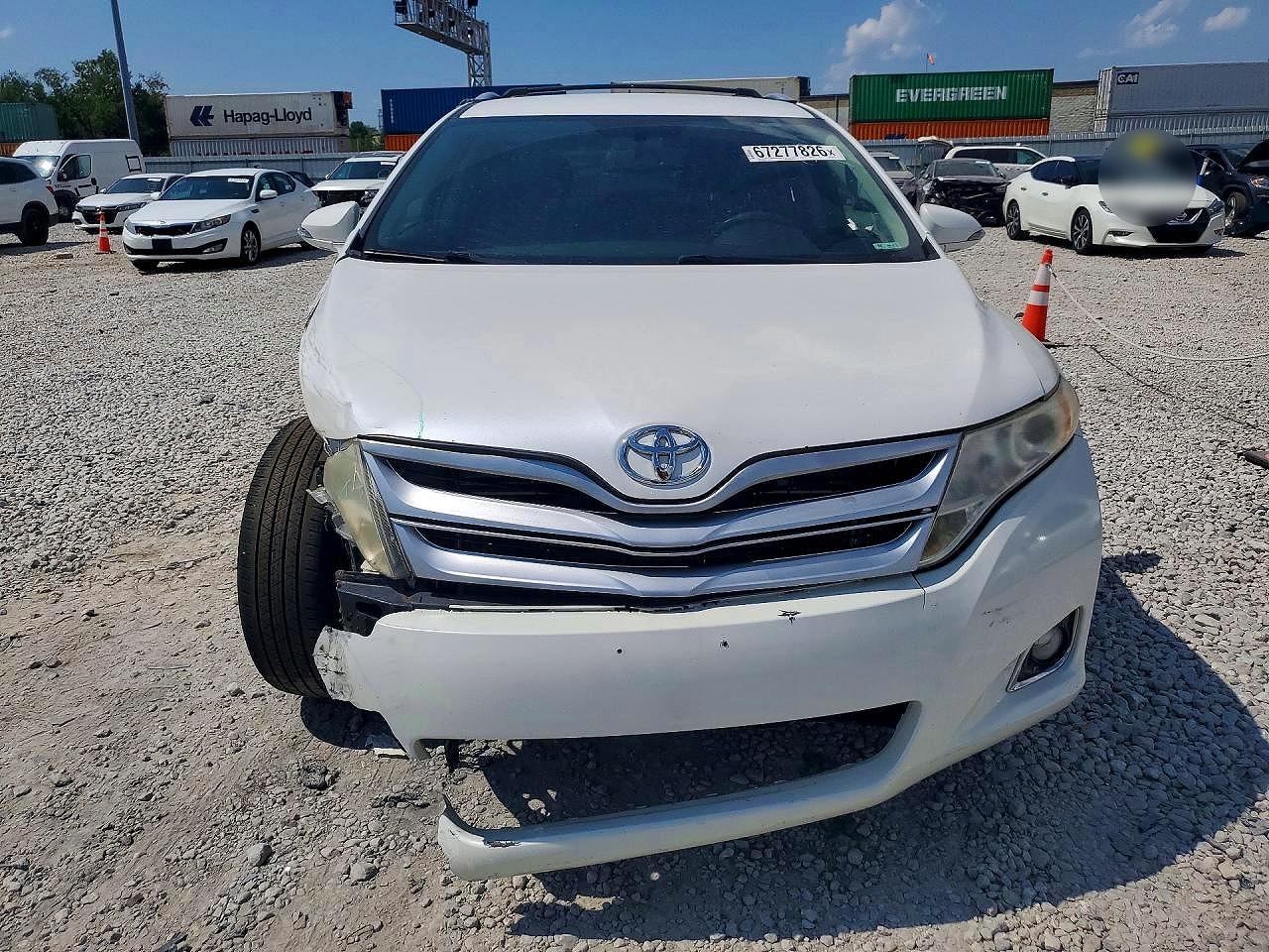 2014 Toyota Venza Le Белый vin: 4T3ZA3BB4EU083973