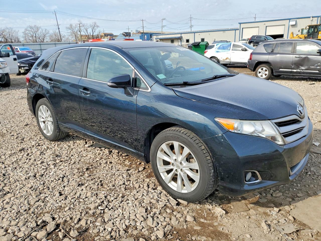 2014 Toyota Venza Teal vin: 4T3ZA3BB4EU088655