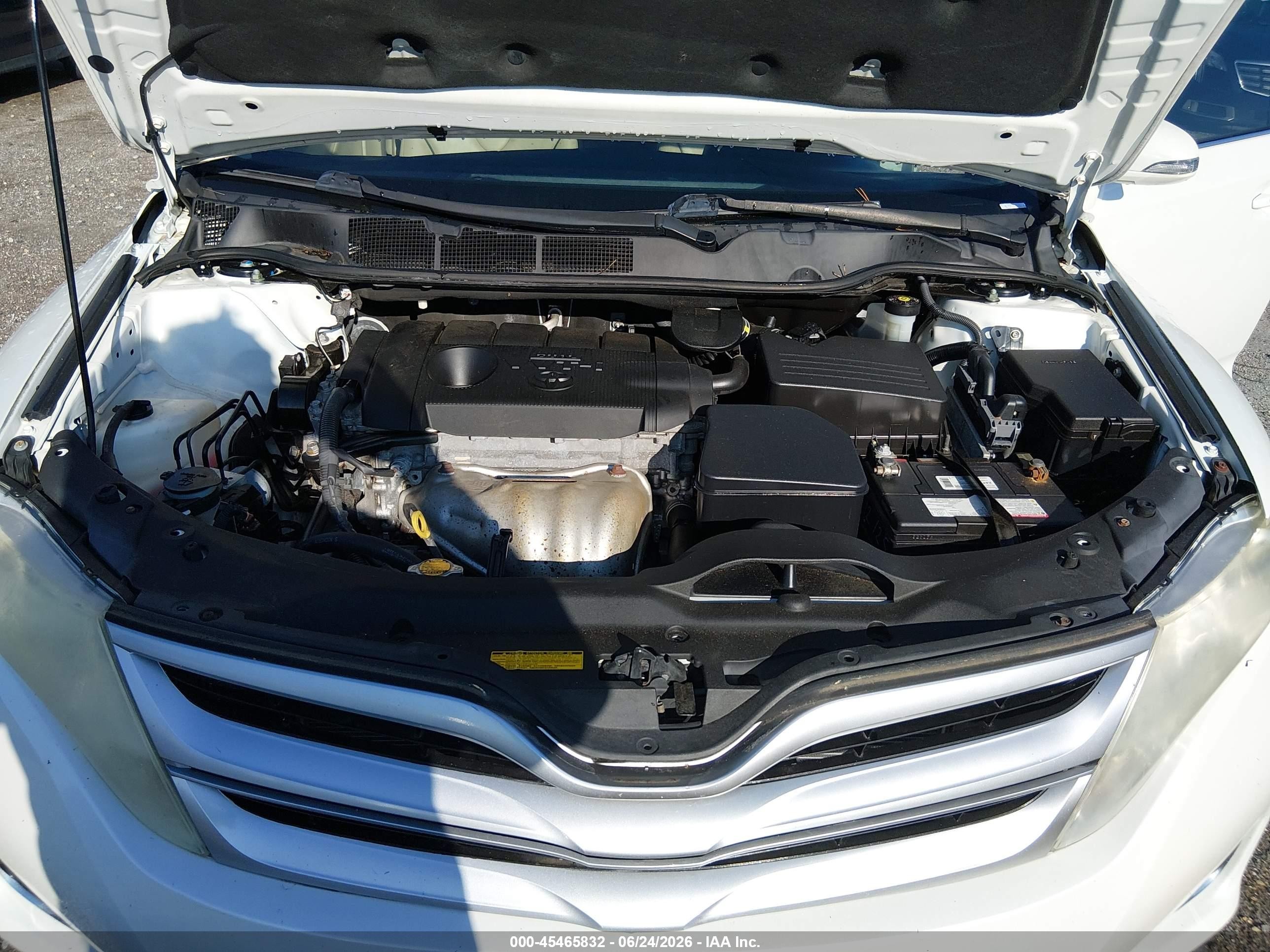 2014 Toyota Venza Le White vin: 4T3ZA3BB4EU089188