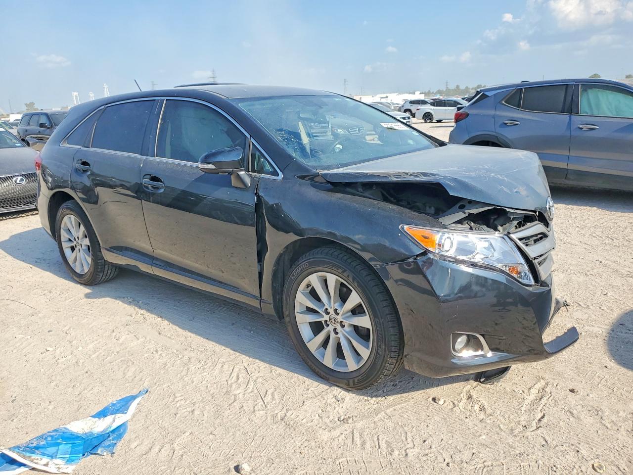 2015 Toyota Venza Le Black vin: 4T3ZA3BB4FU093629