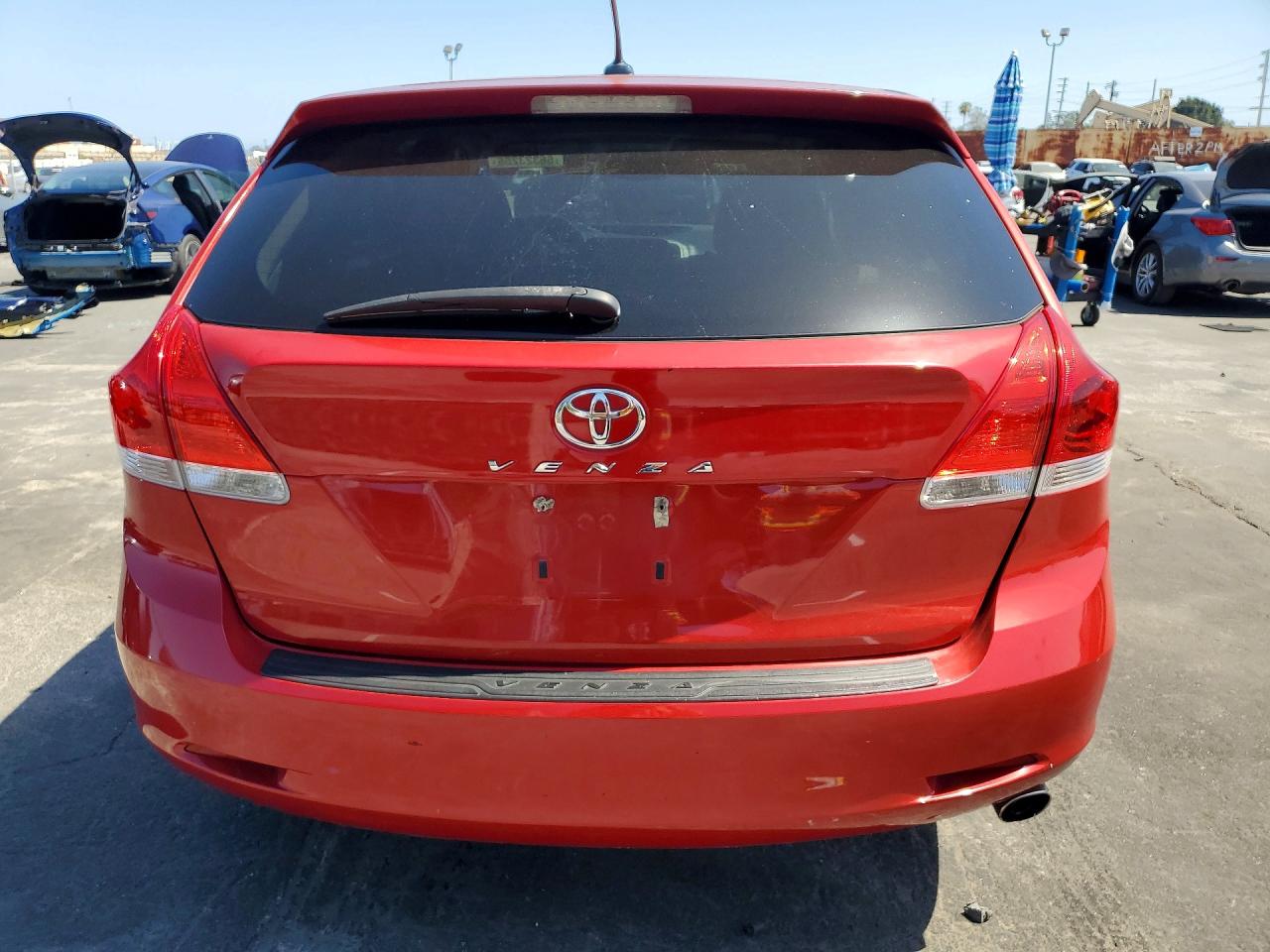 2011 Toyota Venza Fwd 4cyl Red vin: 4T3ZA3BB5BU045227