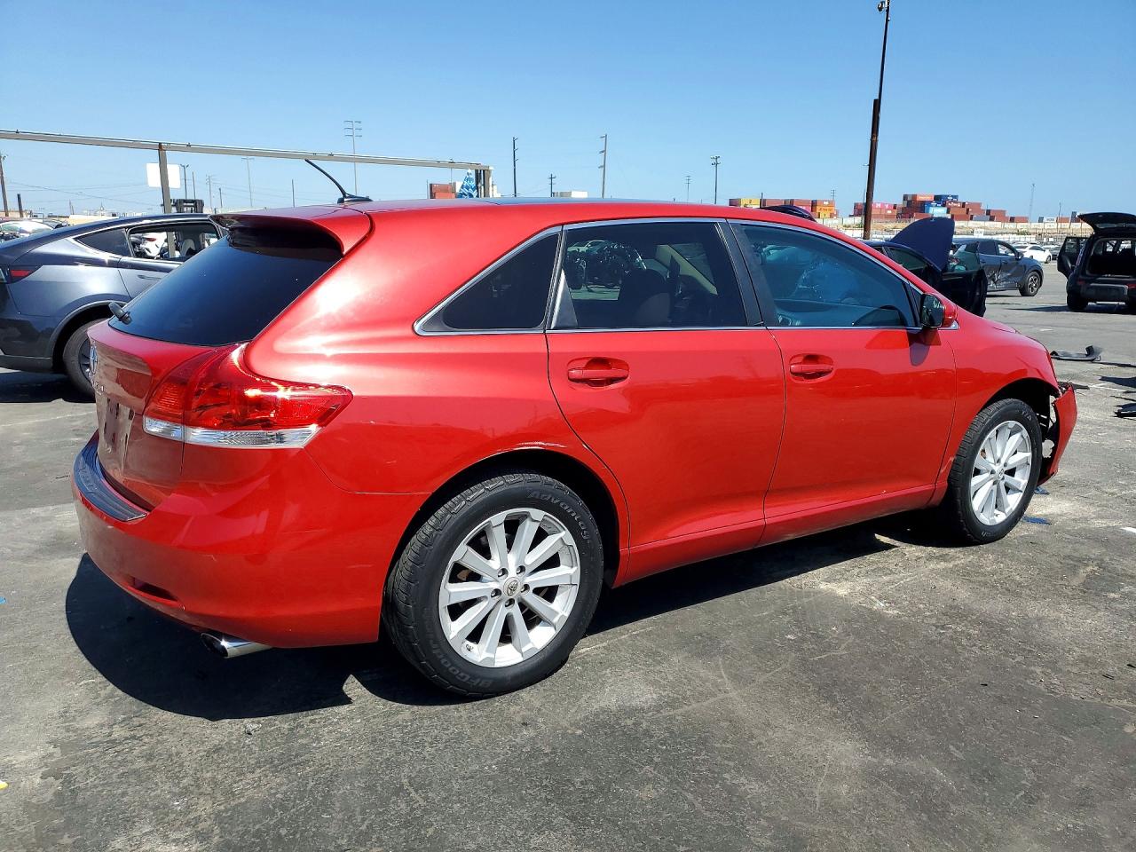 2011 Toyota Venza Fwd 4cyl Red vin: 4T3ZA3BB5BU045227