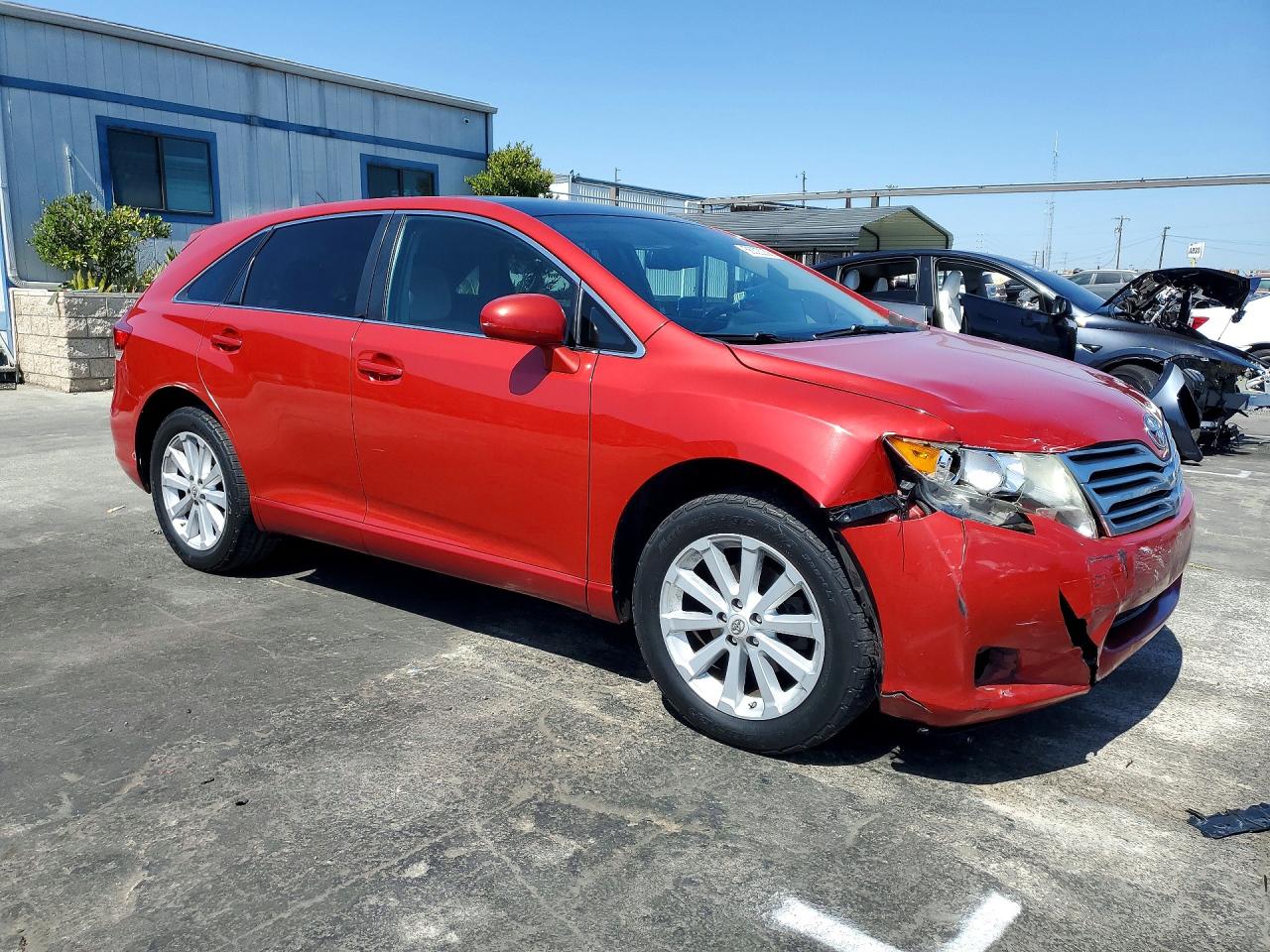 2011 Toyota Venza Fwd 4cyl Red vin: 4T3ZA3BB5BU045227